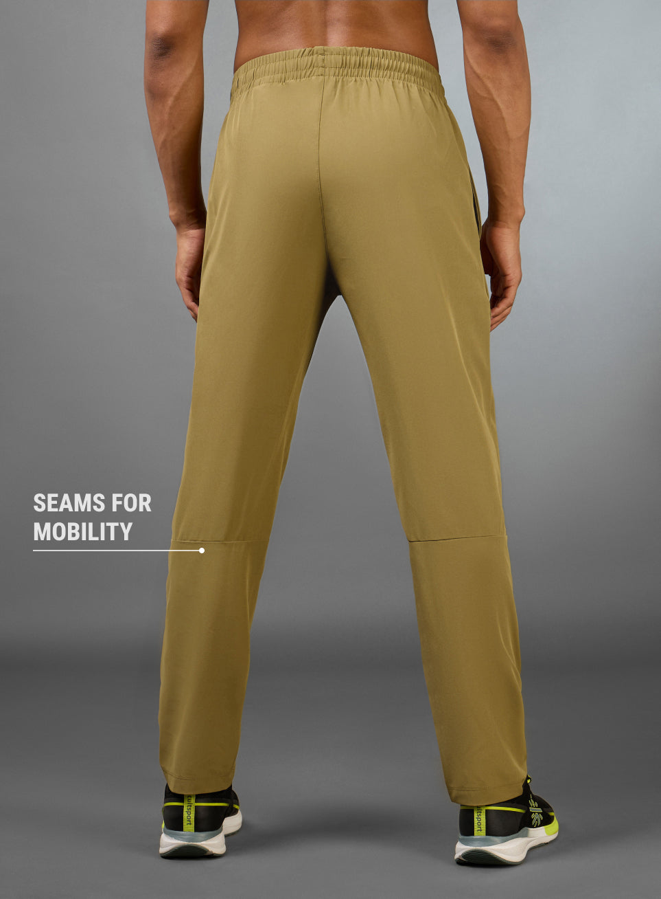 Men's Khaki The Ultimate Running Trackpants