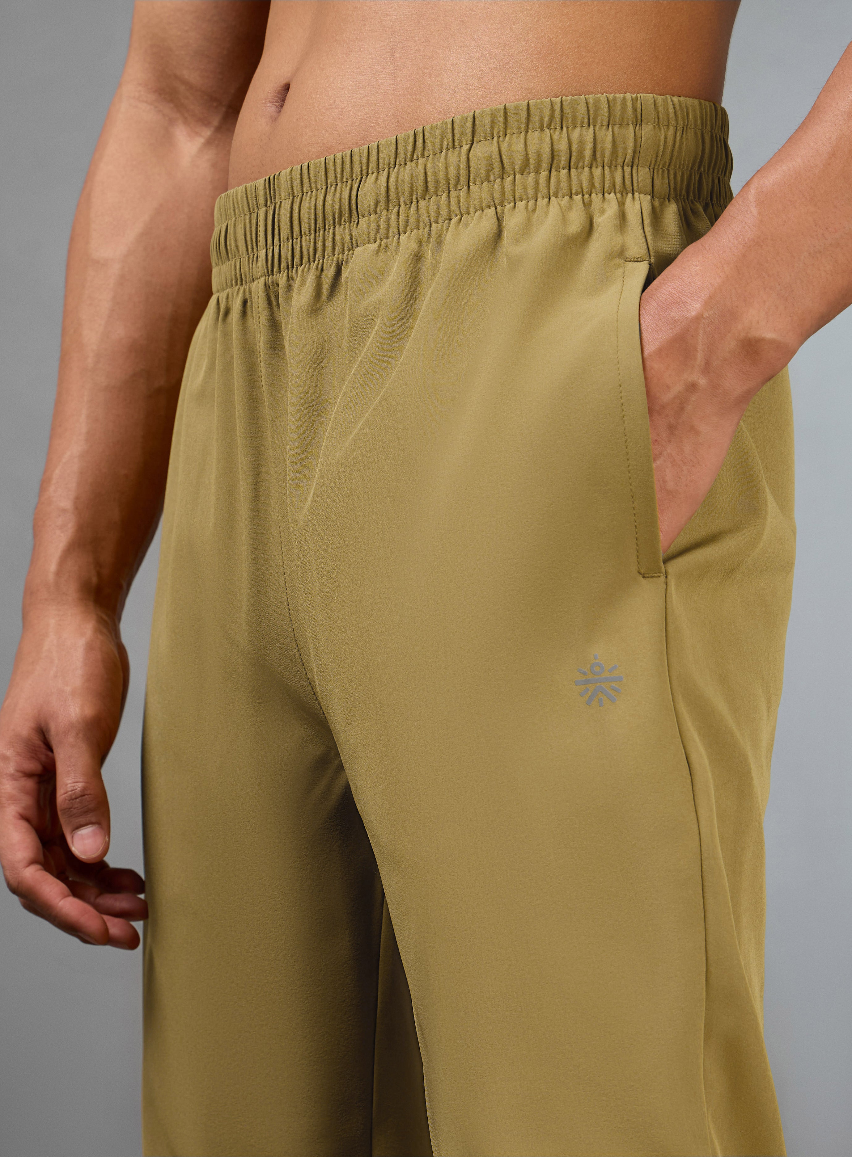 Men's Khaki The Ultimate Running Trackpants