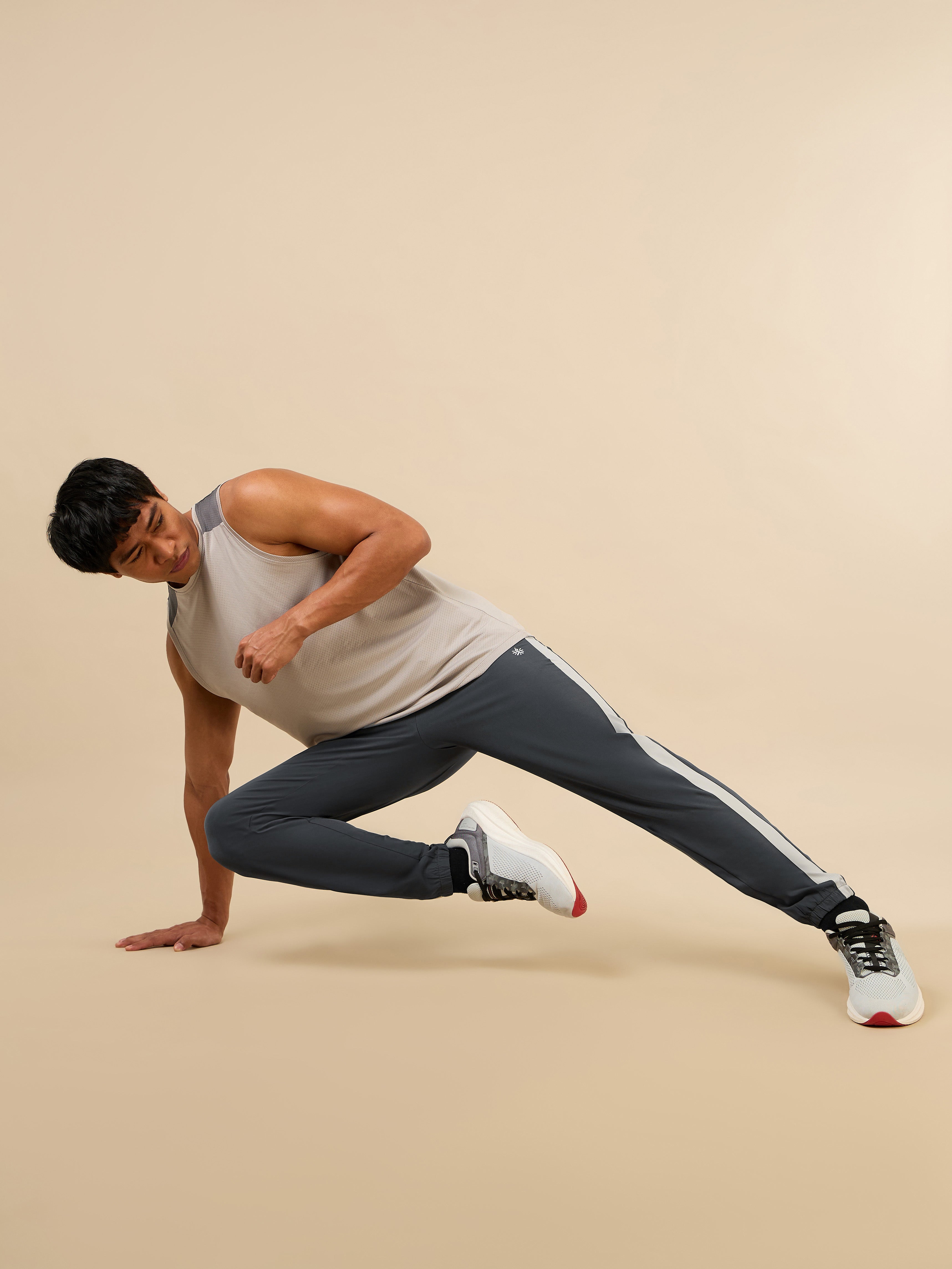 Men's Dark Grey Workout Joggers