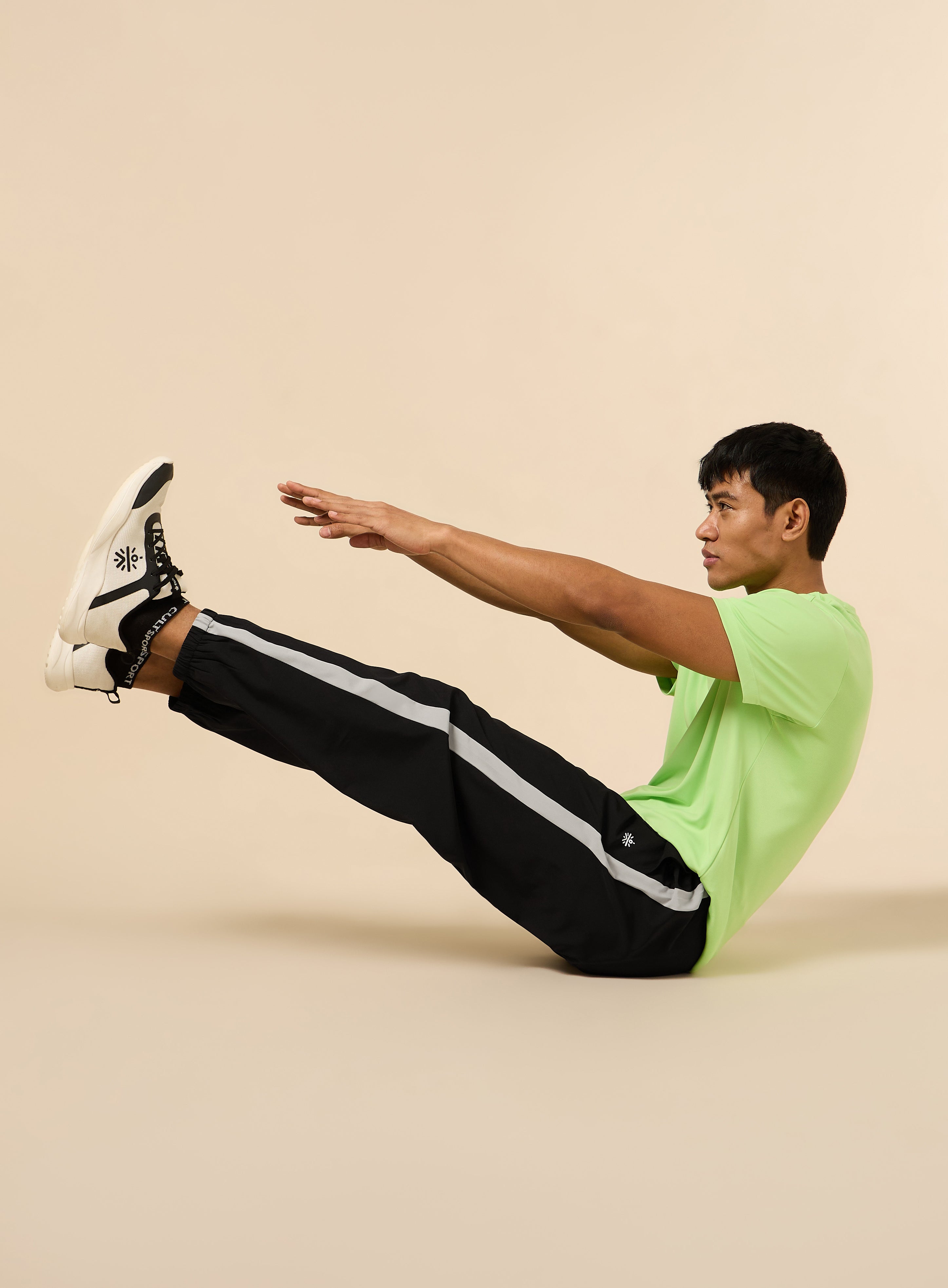 Men's Black Workout Joggers