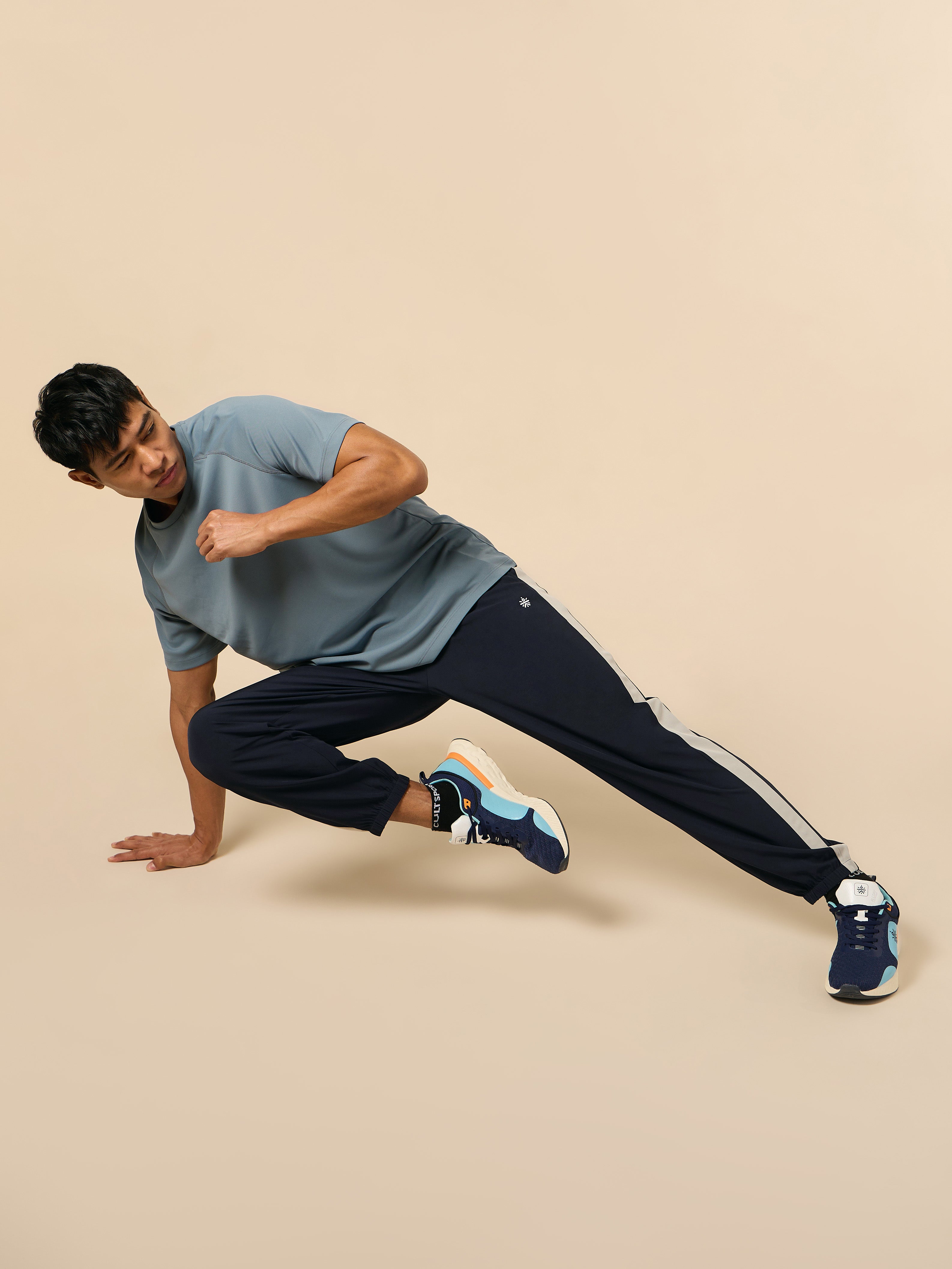 Men's Navy Workout Joggers