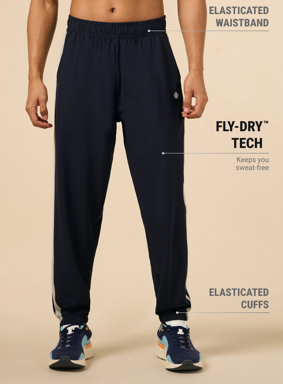 Men's Navy Workout Joggers
