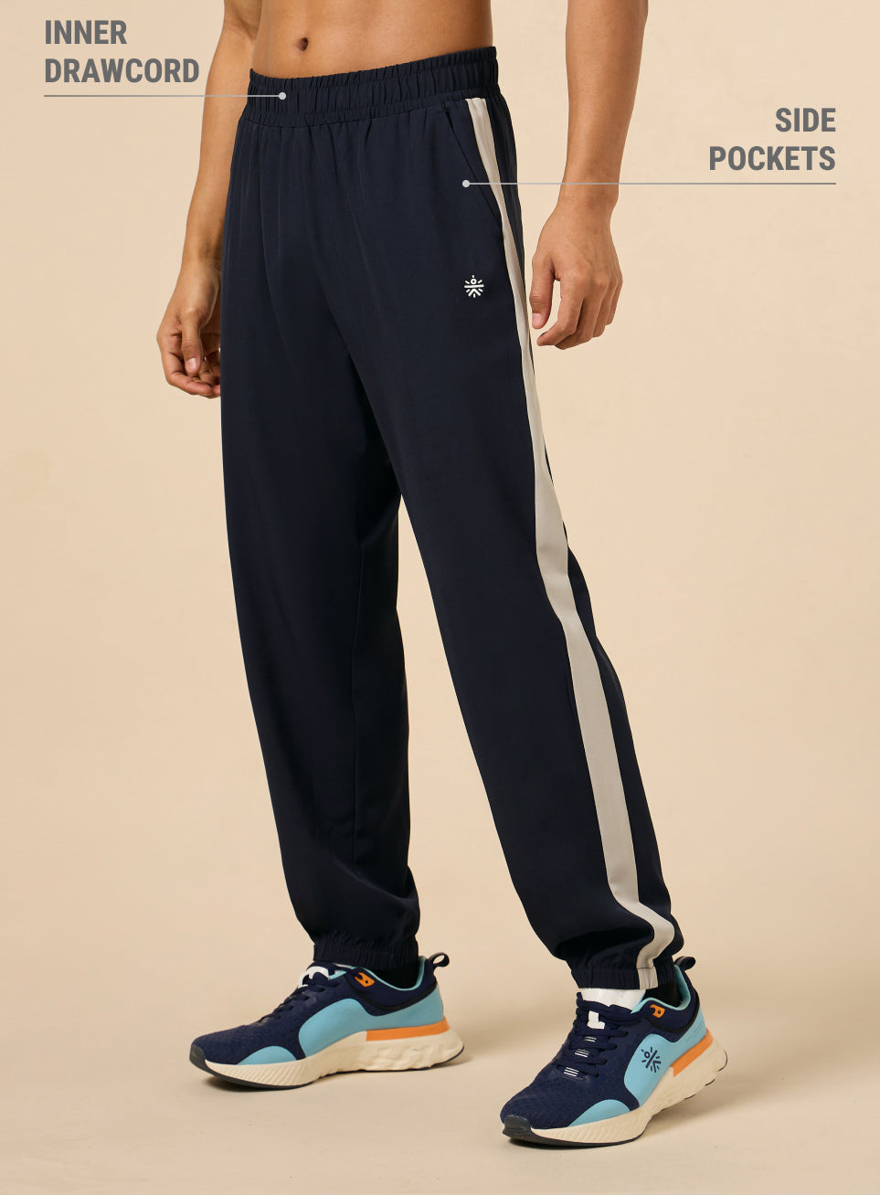 Men's Navy Workout Joggers