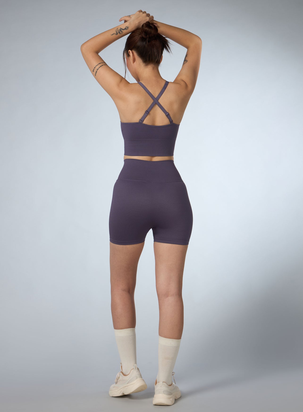 Women's Purple Momentum Seamless Medium Support Bra