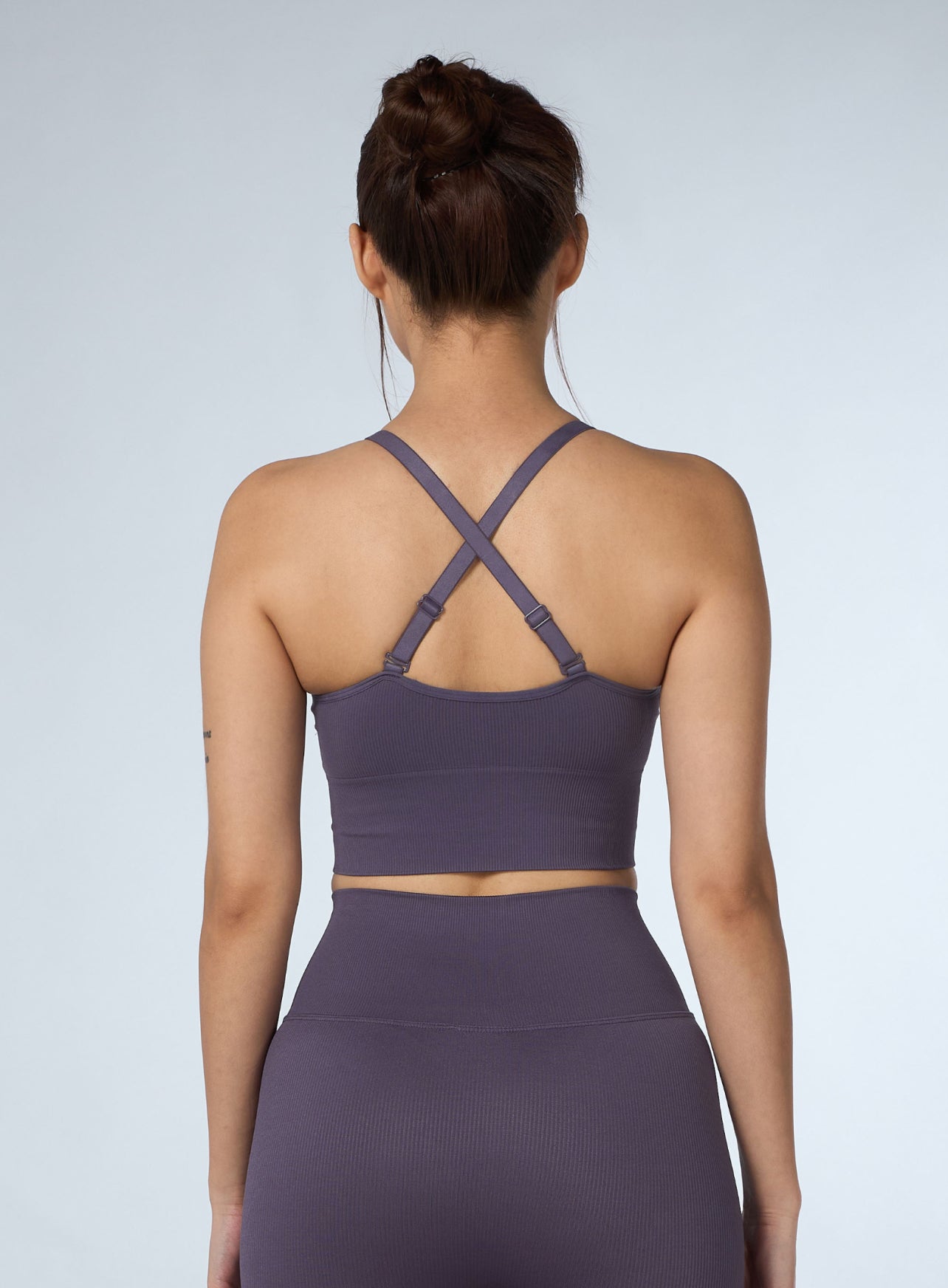 Women's Purple Momentum Seamless Medium Support Bra