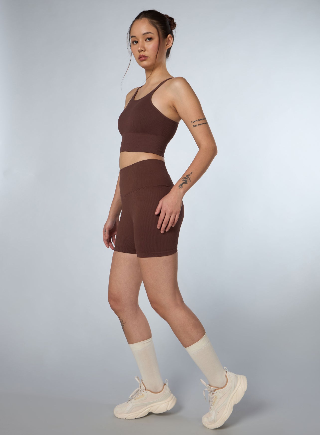 Women's Coffee Momentum Seamless Medium Support Bra