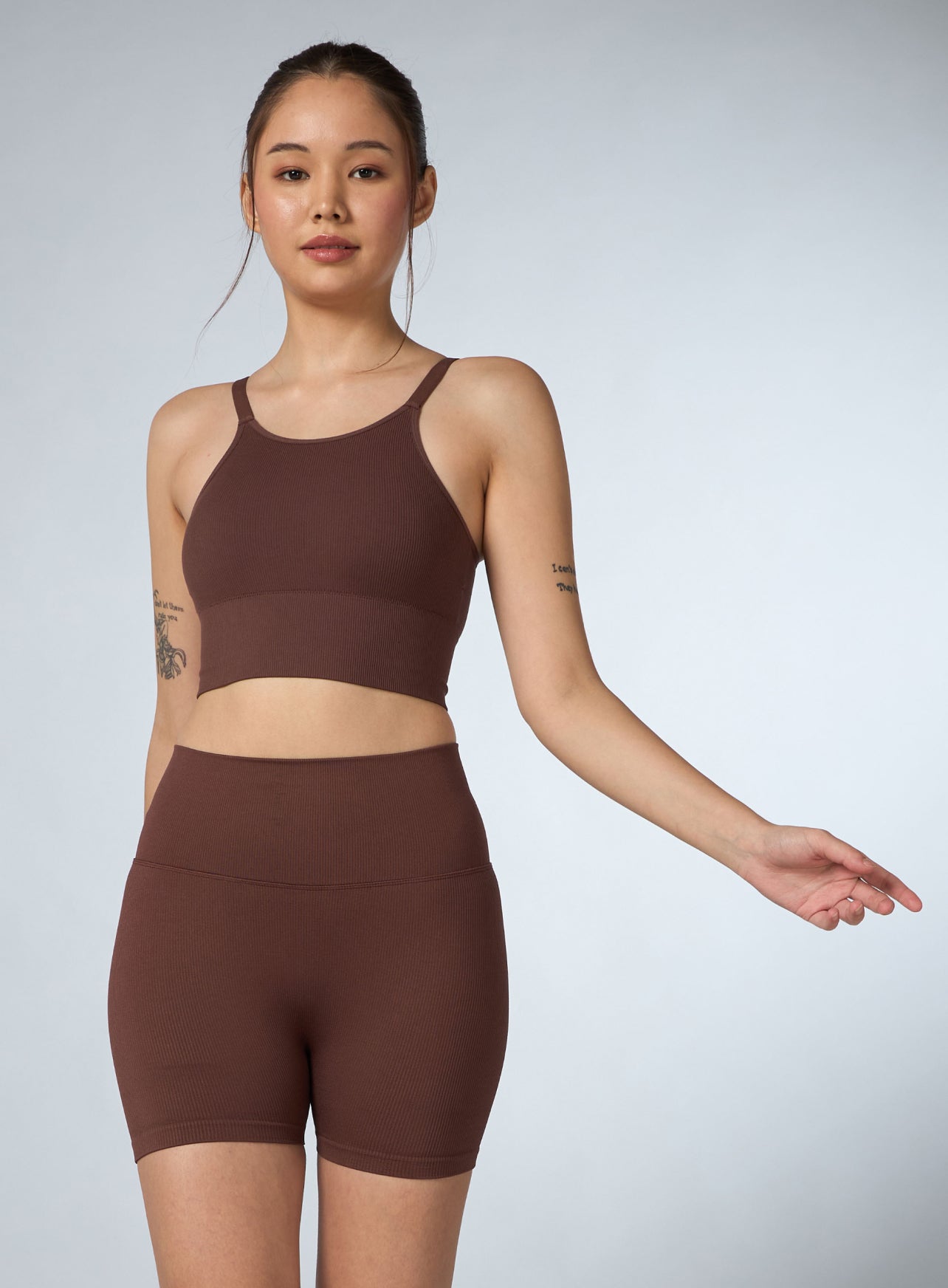 Women's Coffee Momentum Seamless Medium Support Bra