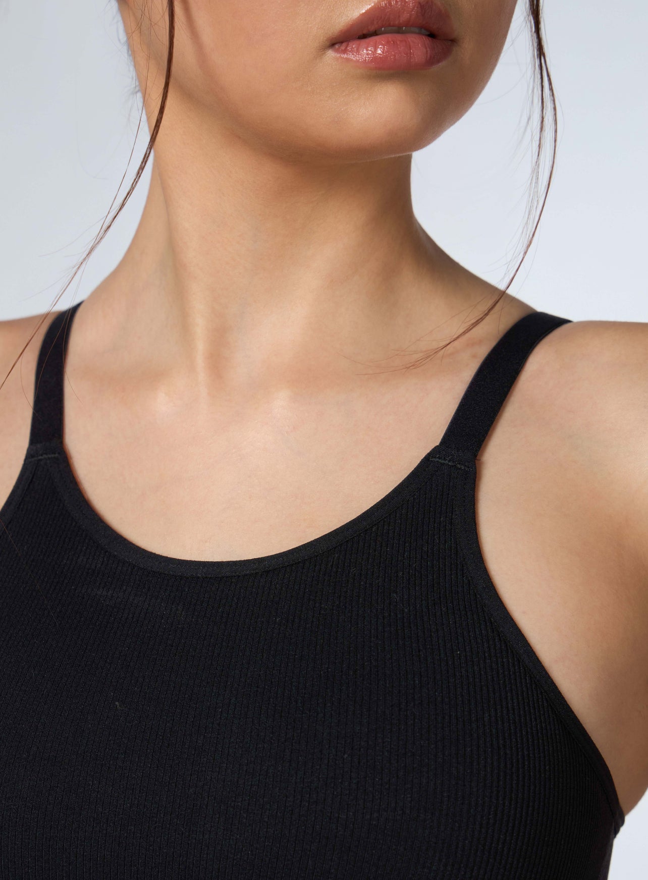 Women's Black Momentum Seamless Medium Support Bra