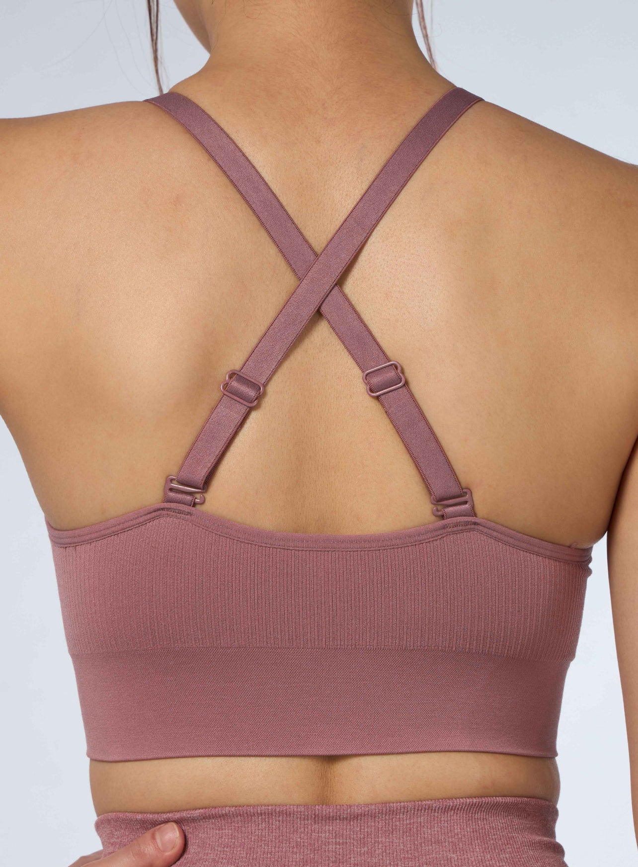 Women's Pink Kinetic Seamless Medium Support Bra