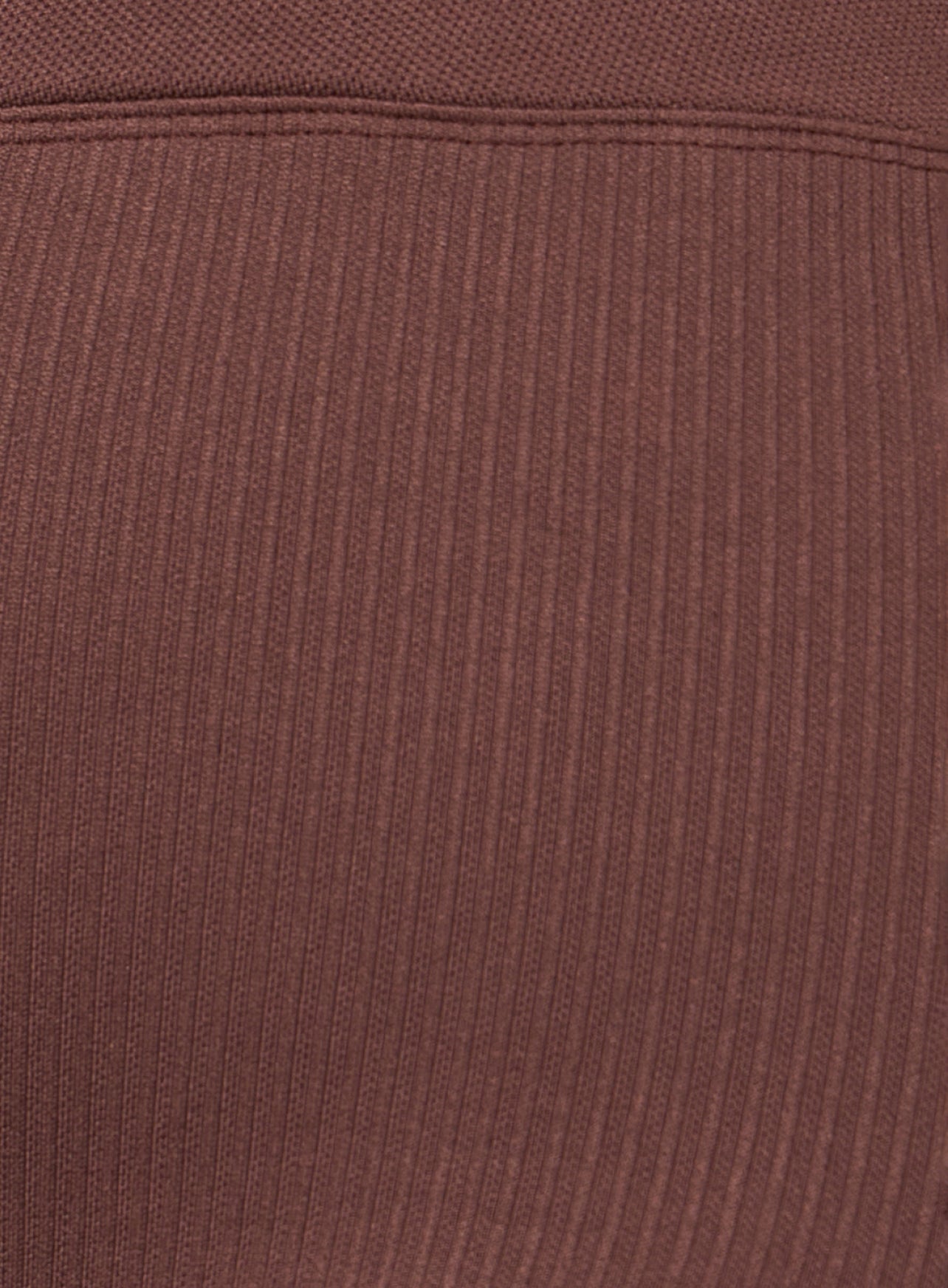 Women's Brown Cross Fit Seamless Tights