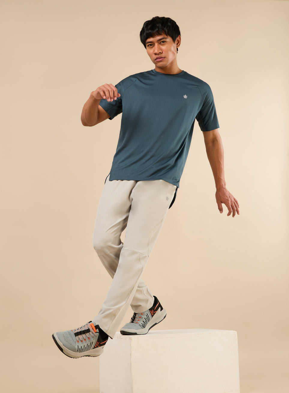 Men's Teal Functional Training T-shirt