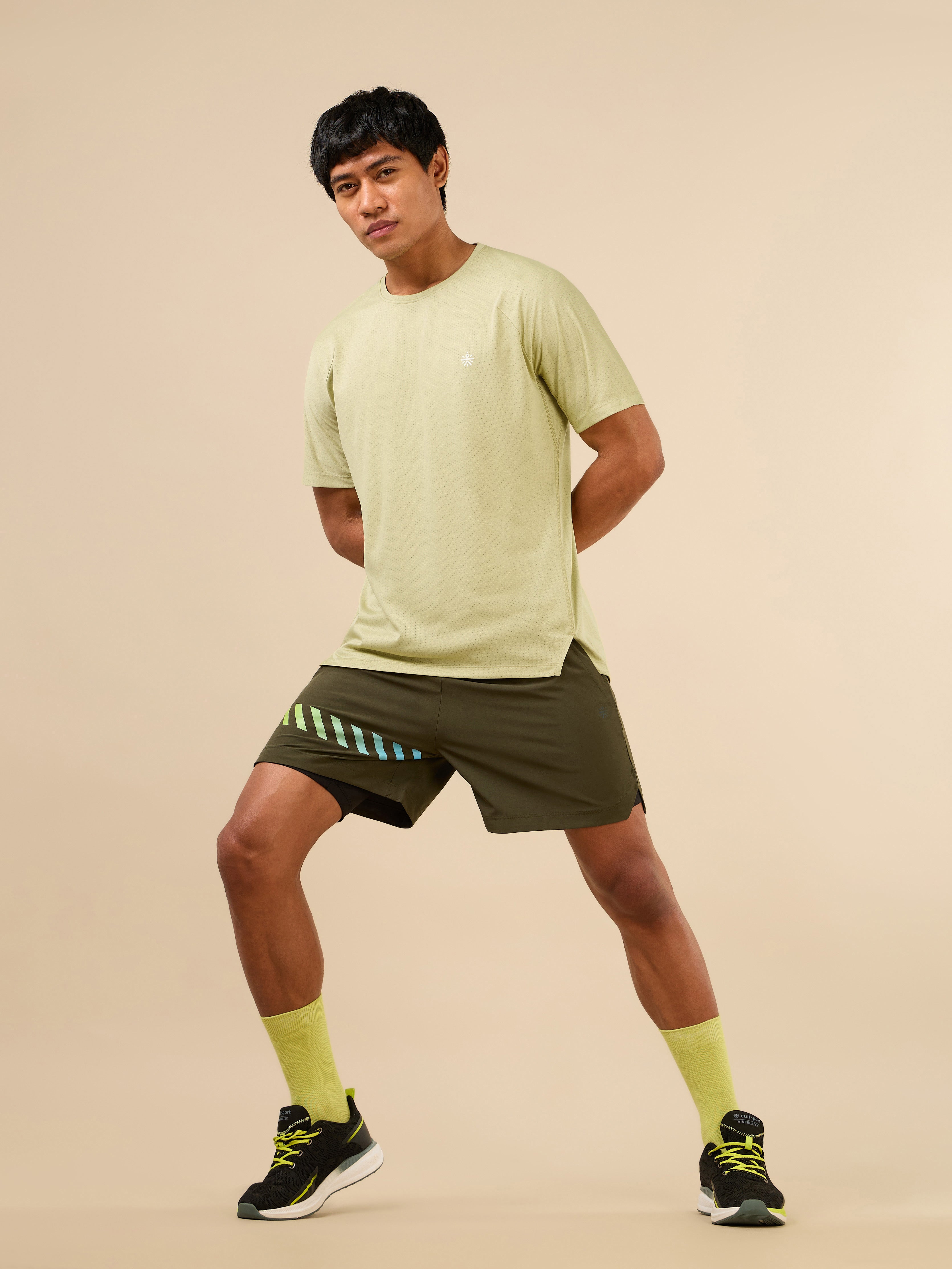 Men's Green Functional Training T-shirt