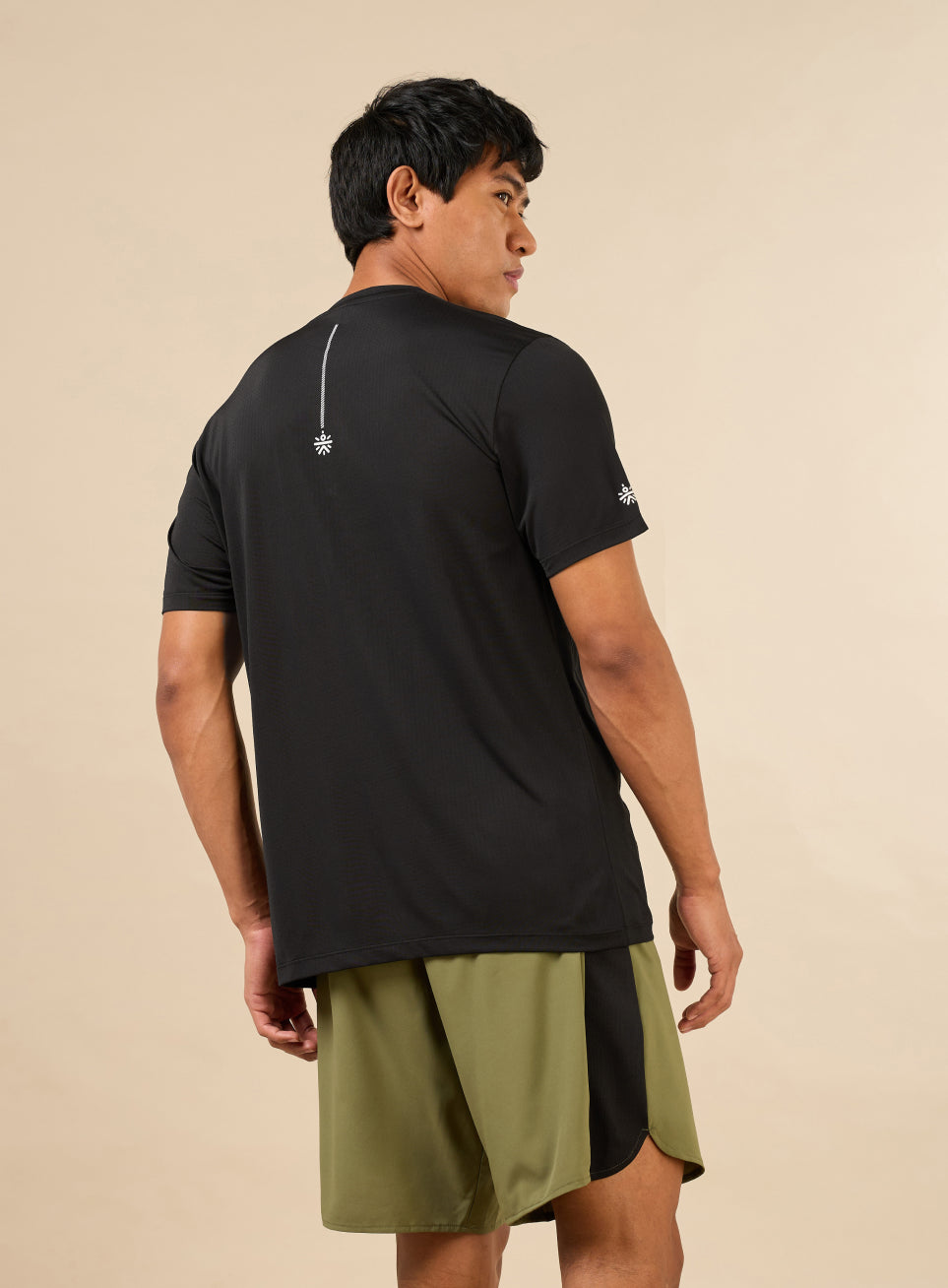 Men's Black Fit Grip Training T-shirt