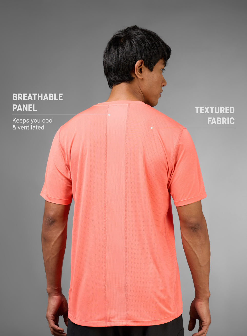 Men's Orange Expert's Train gear T-shirt