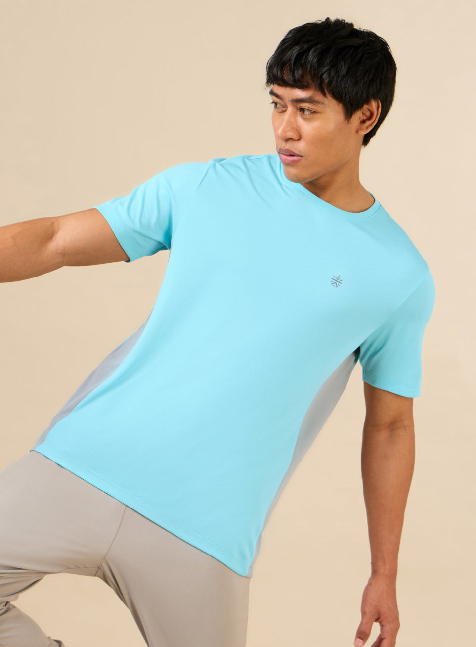 Men's Blue Optimal Strength Training T-shirt