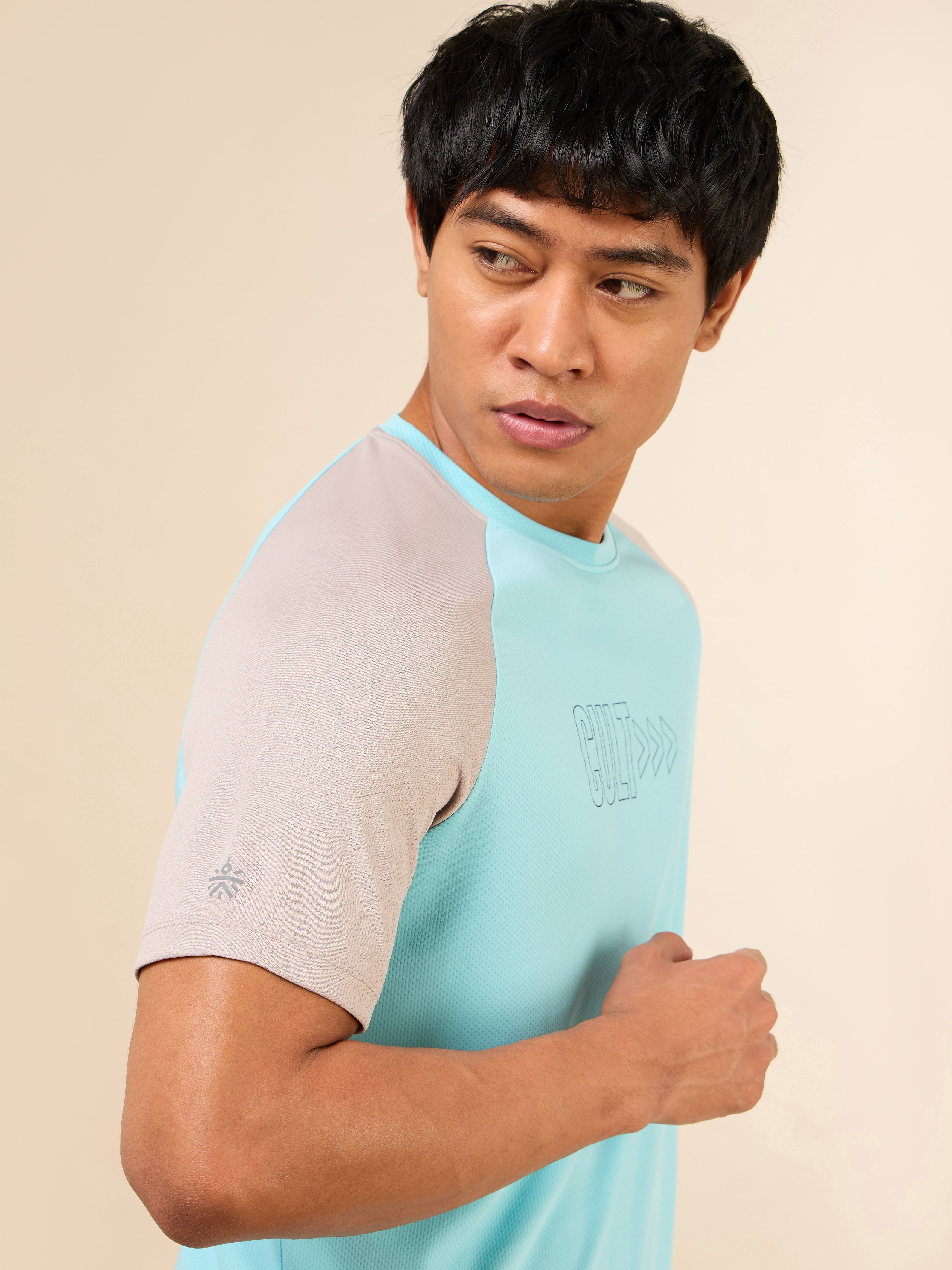 Men's Blue Fit First Training T-shirt