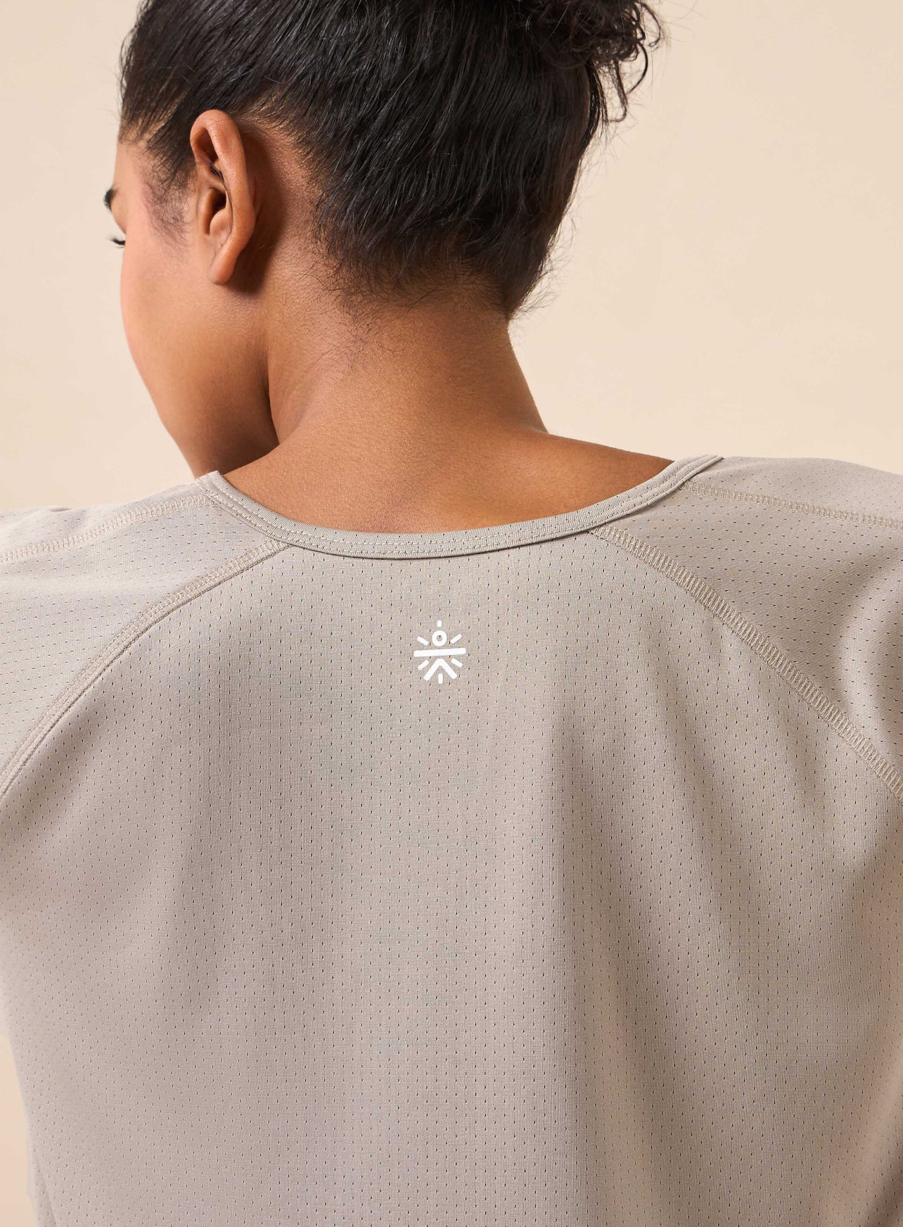 Women's Beige Synergy Performance Top