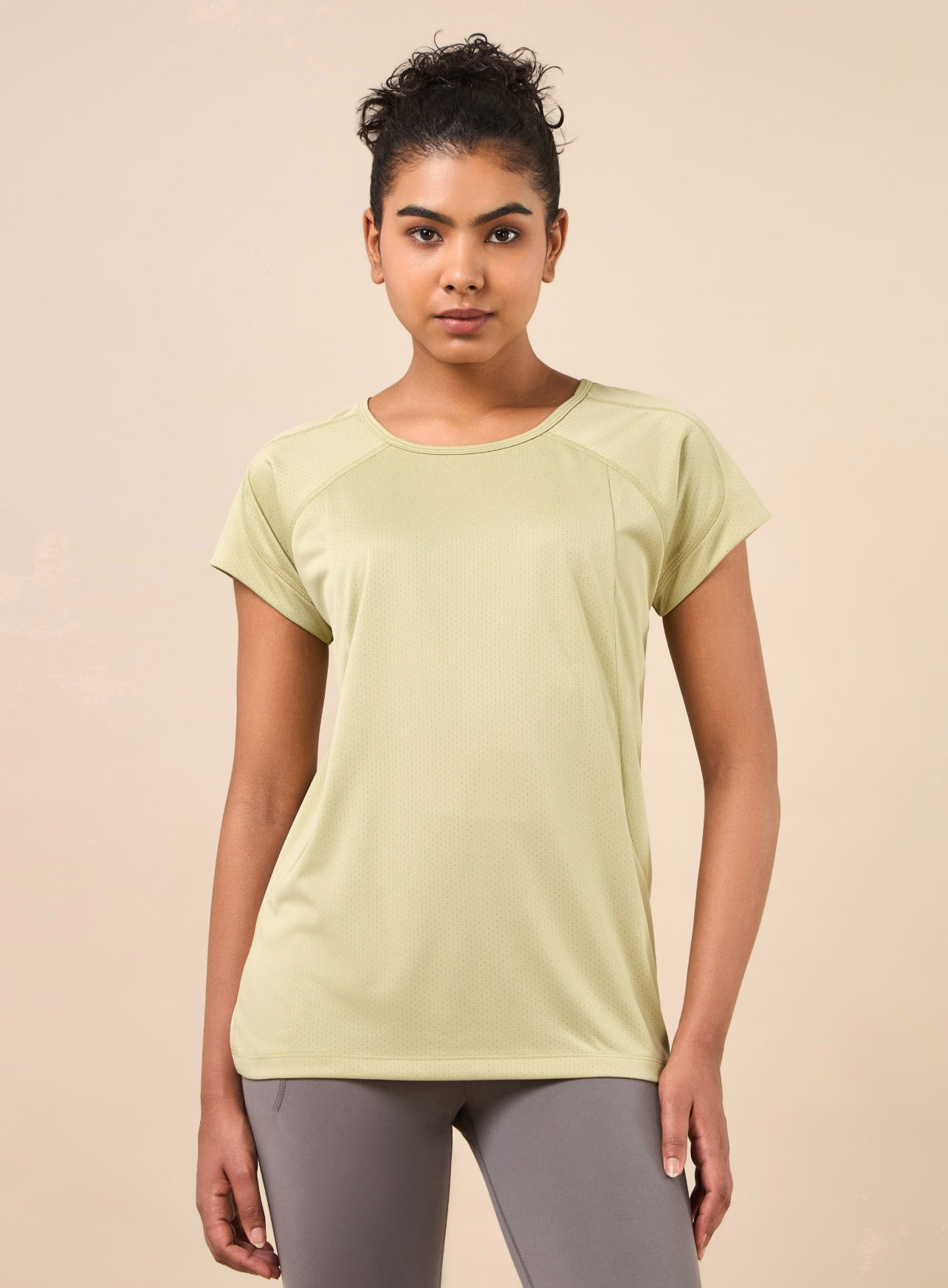 Women's Lt. Green Synergy Performance Top