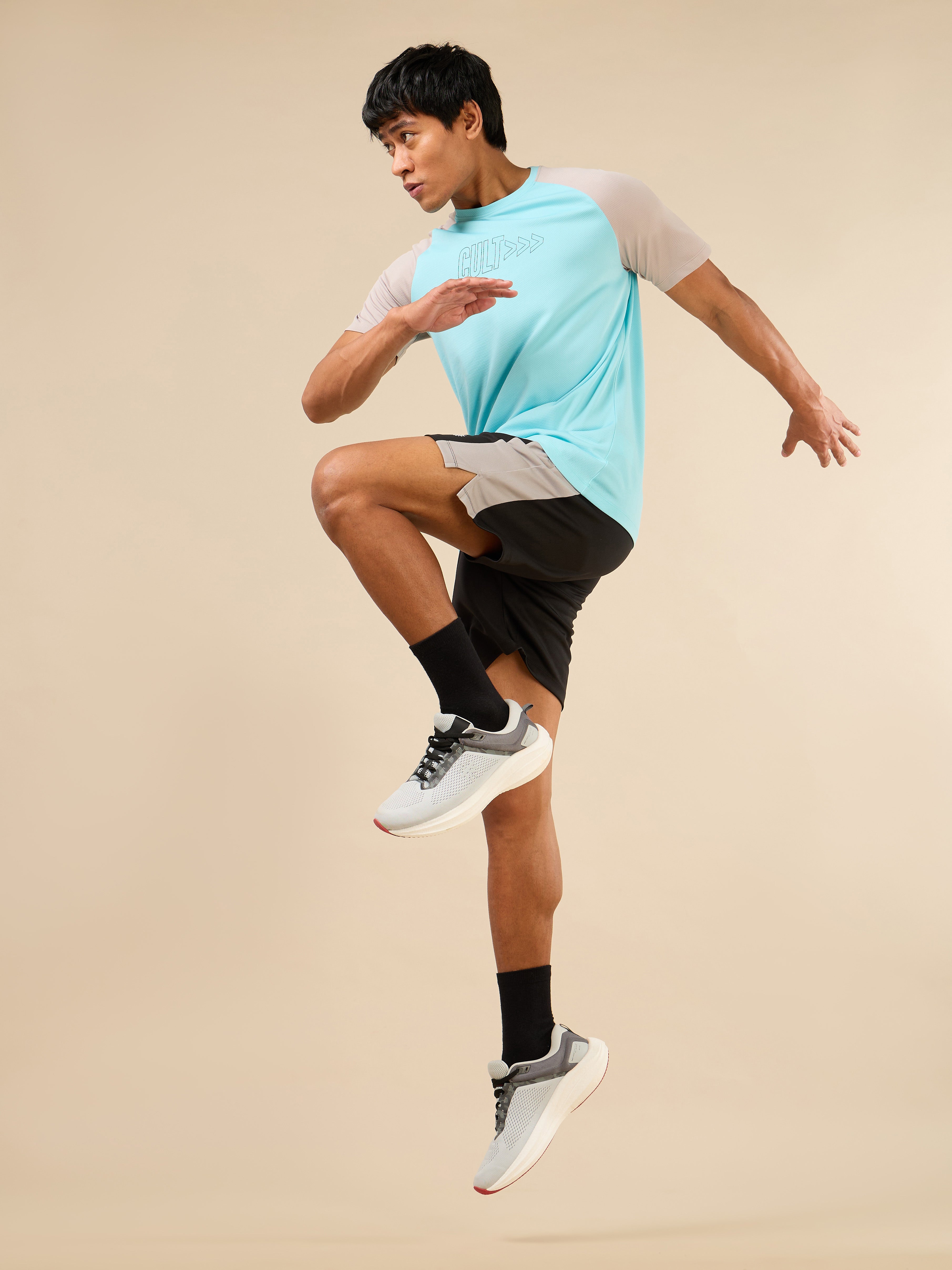 Men's Black Flex Shorts