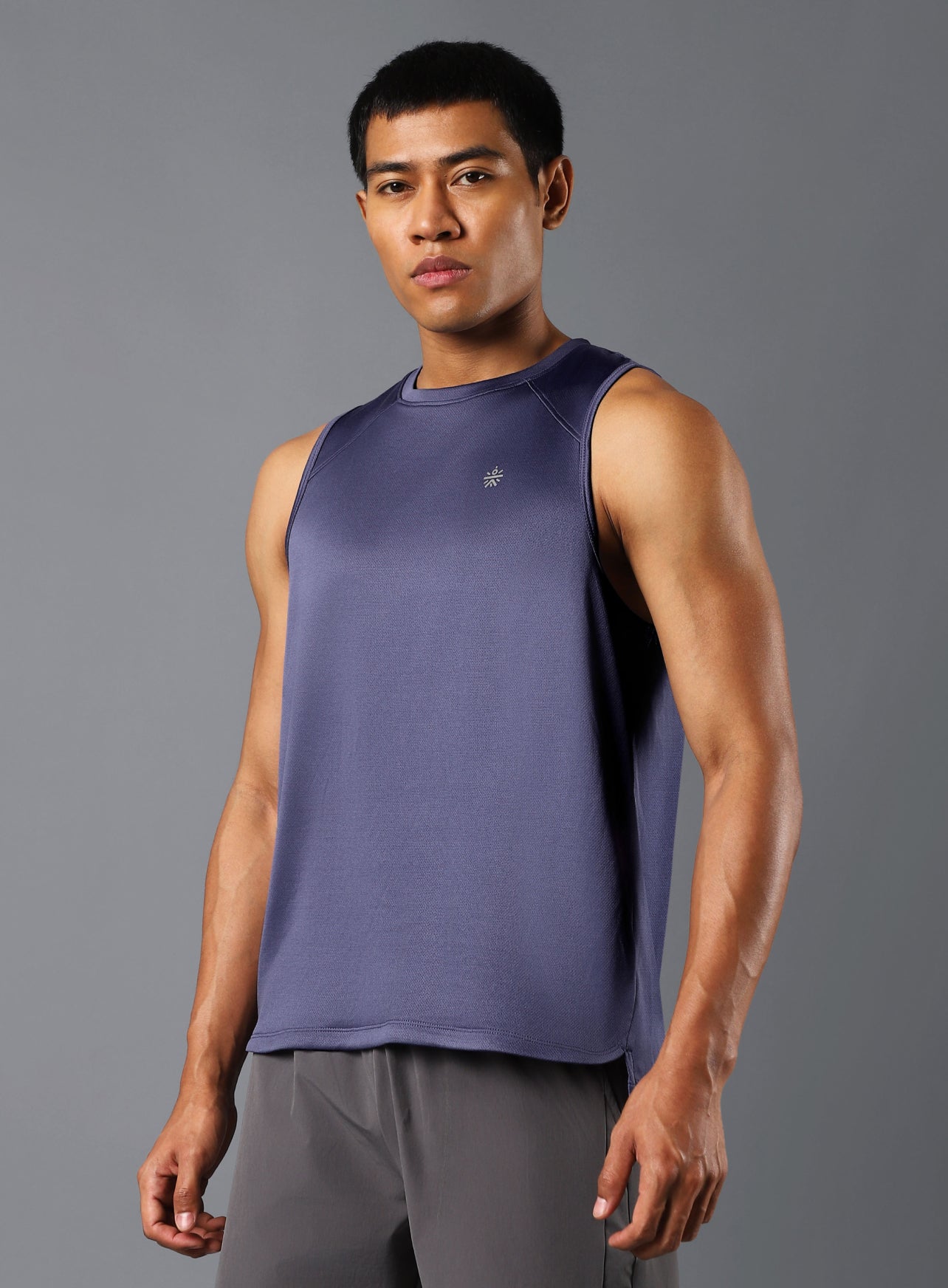 Men's Purple Runner's Pro Tank