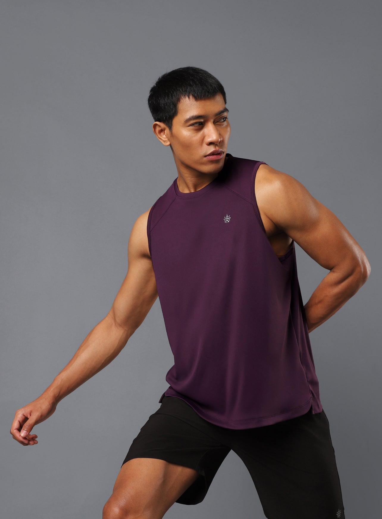 Men's Wine Everyday Run Tank