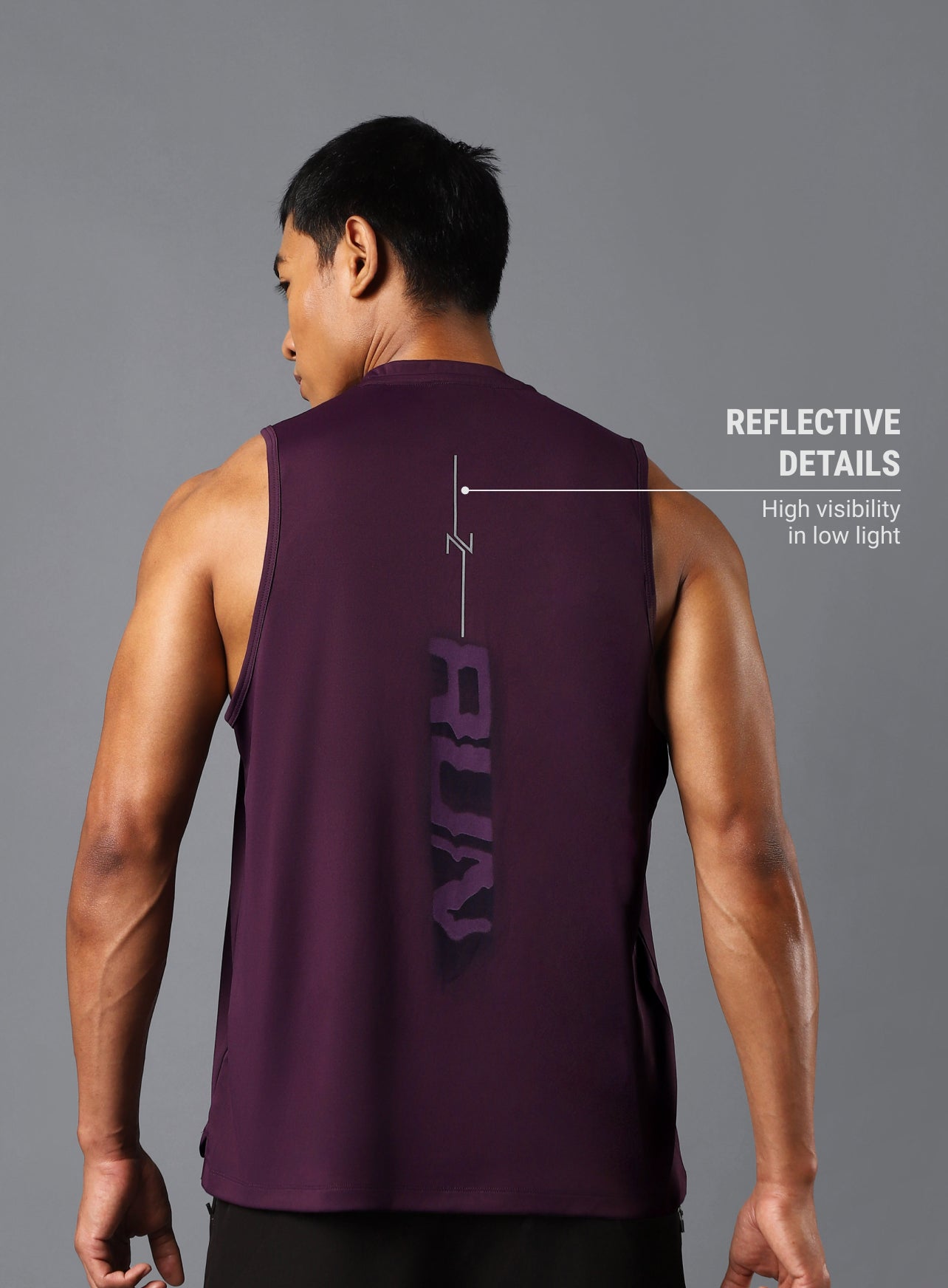 Men's Wine Everyday Run Tank