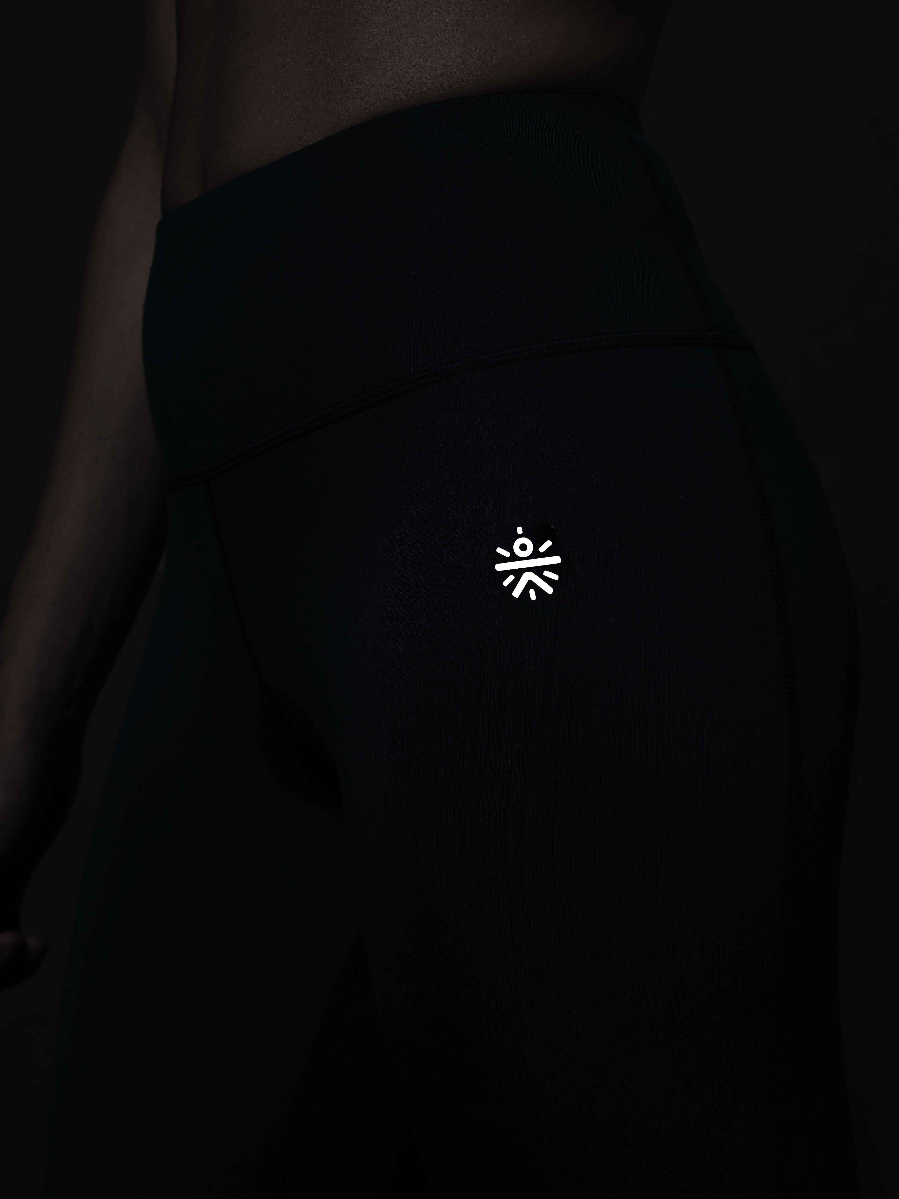 Women's Teal Everyday Run Cropped Length Tights