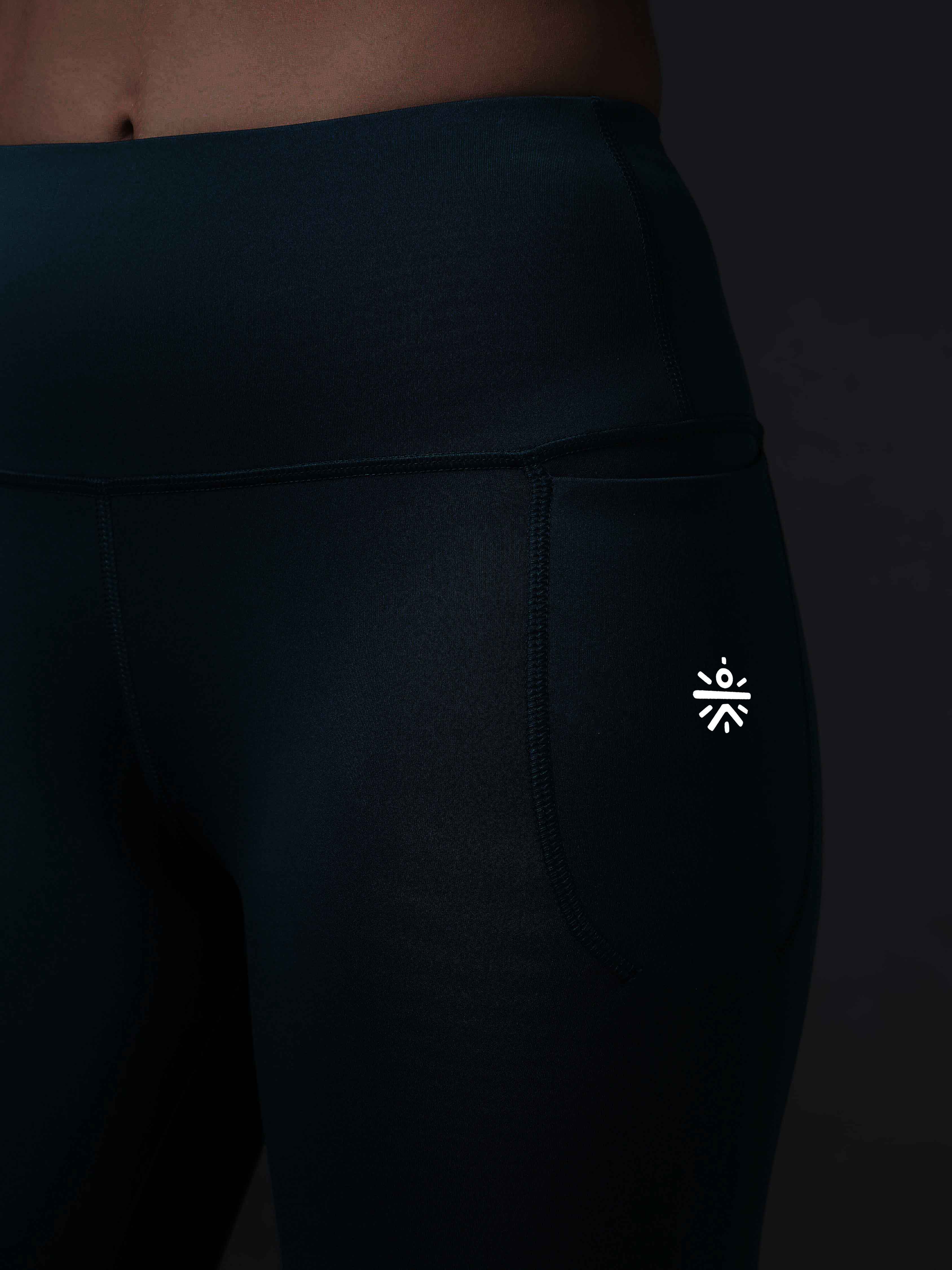 Women's Teal Runner's Essential Tights