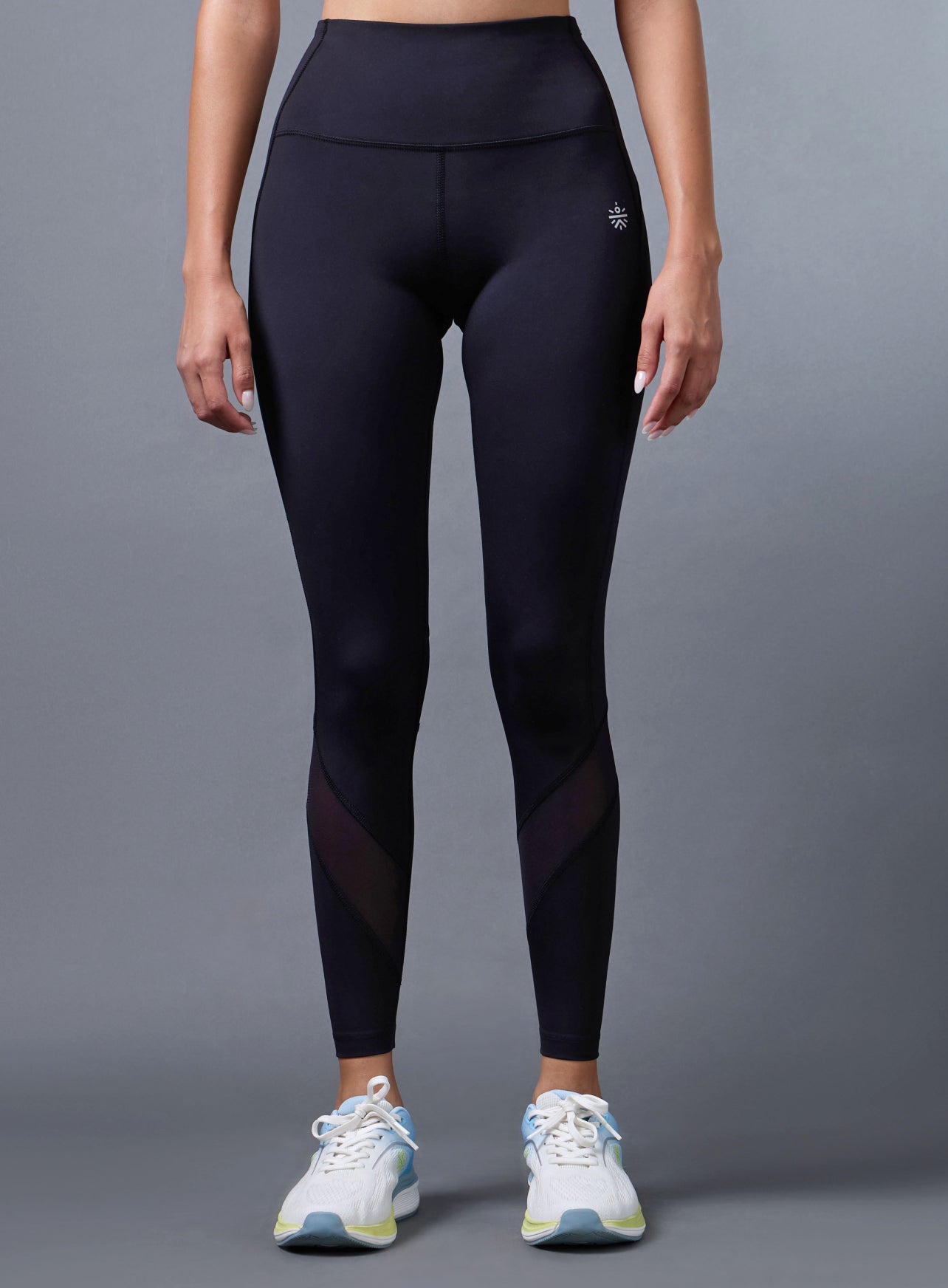 Women's Black Run Forward Tights