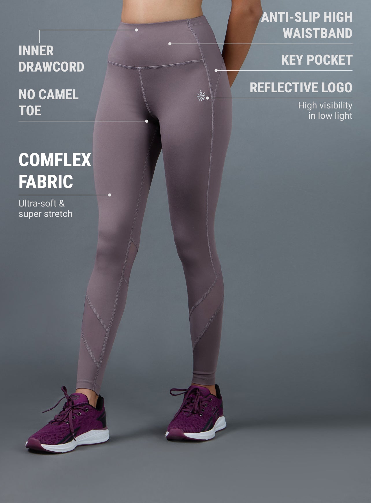 Women's Wine Run Forward Tights