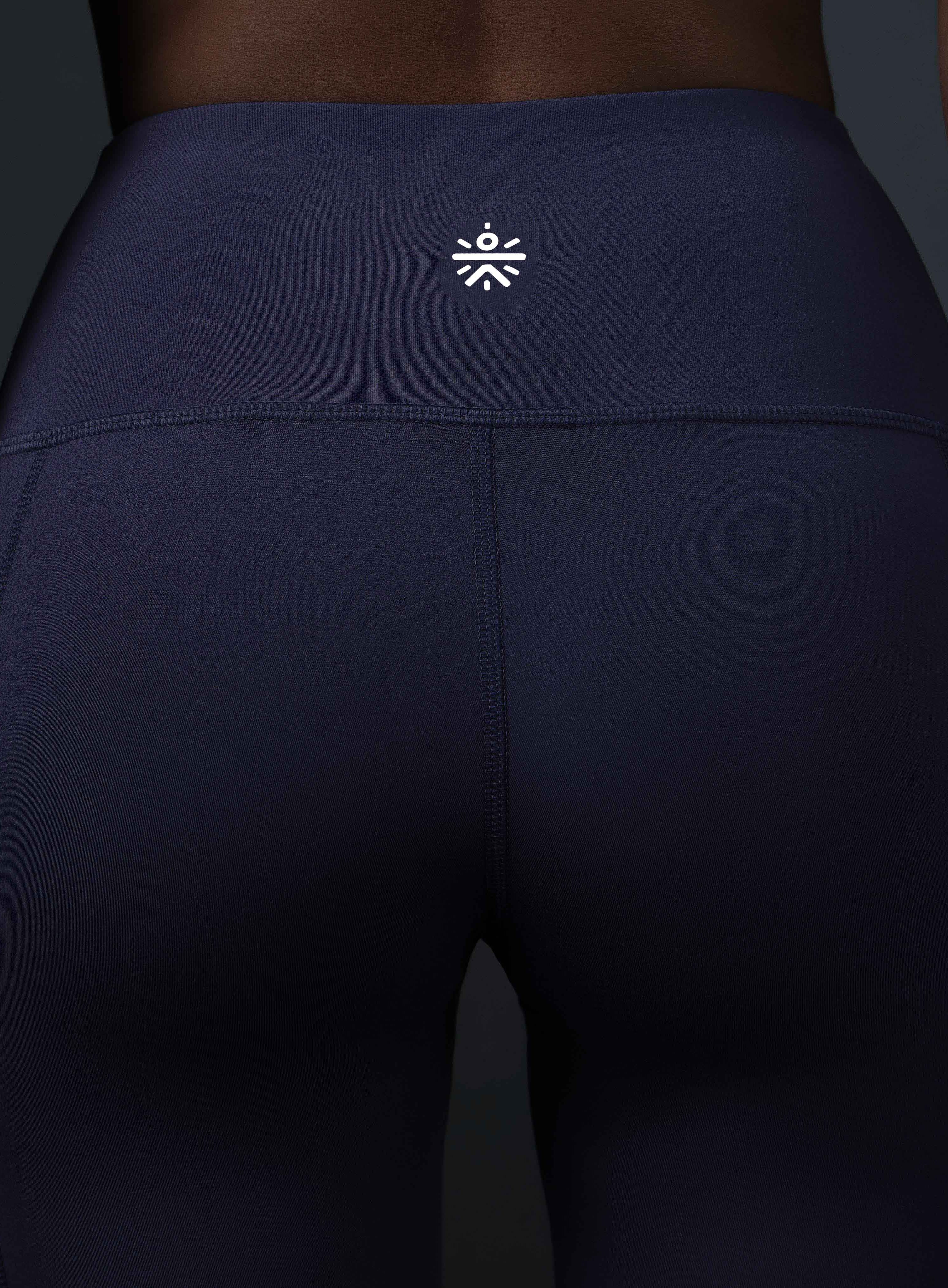 Women's Purple Pace Up Running Tights