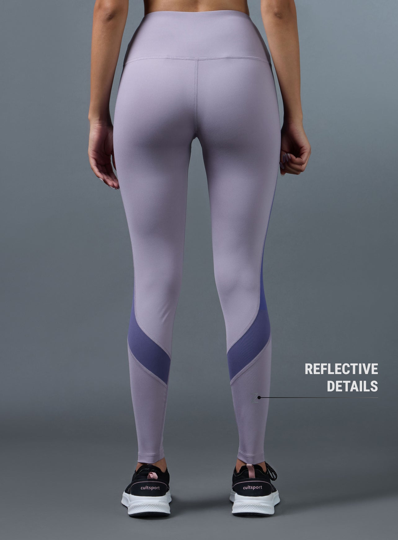 Women's Lavender Run Elevate Tights