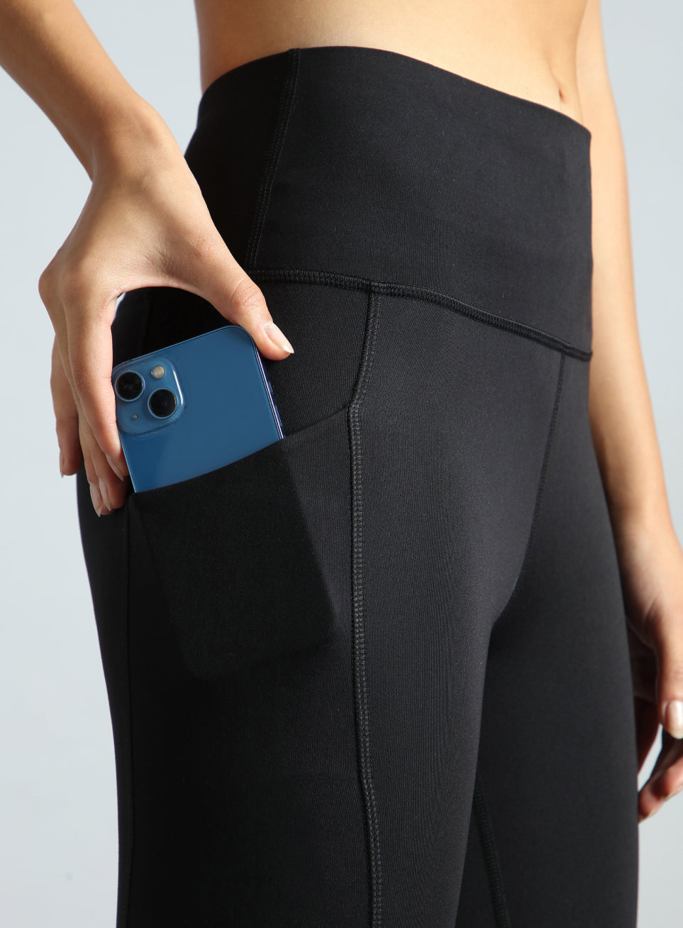 Women's Black Impact Running Tights