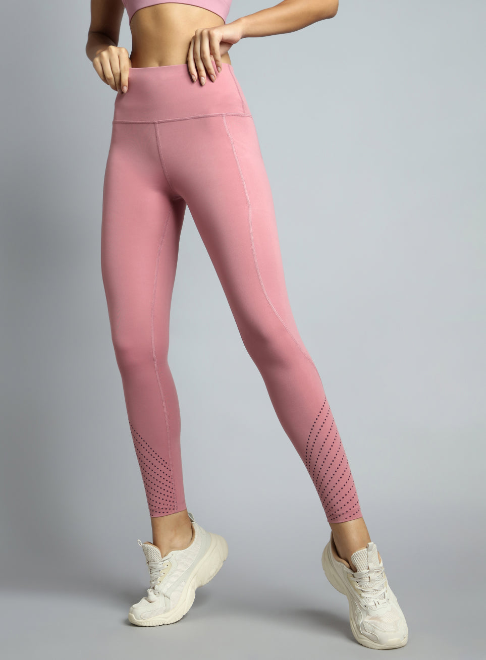 Women's Pink Impact Running Tights