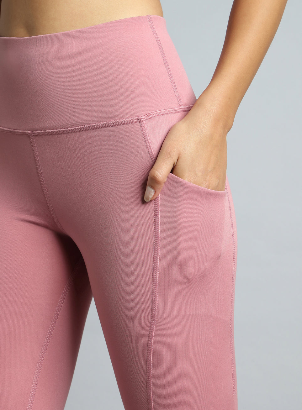 Women's Pink Impact Running Tights