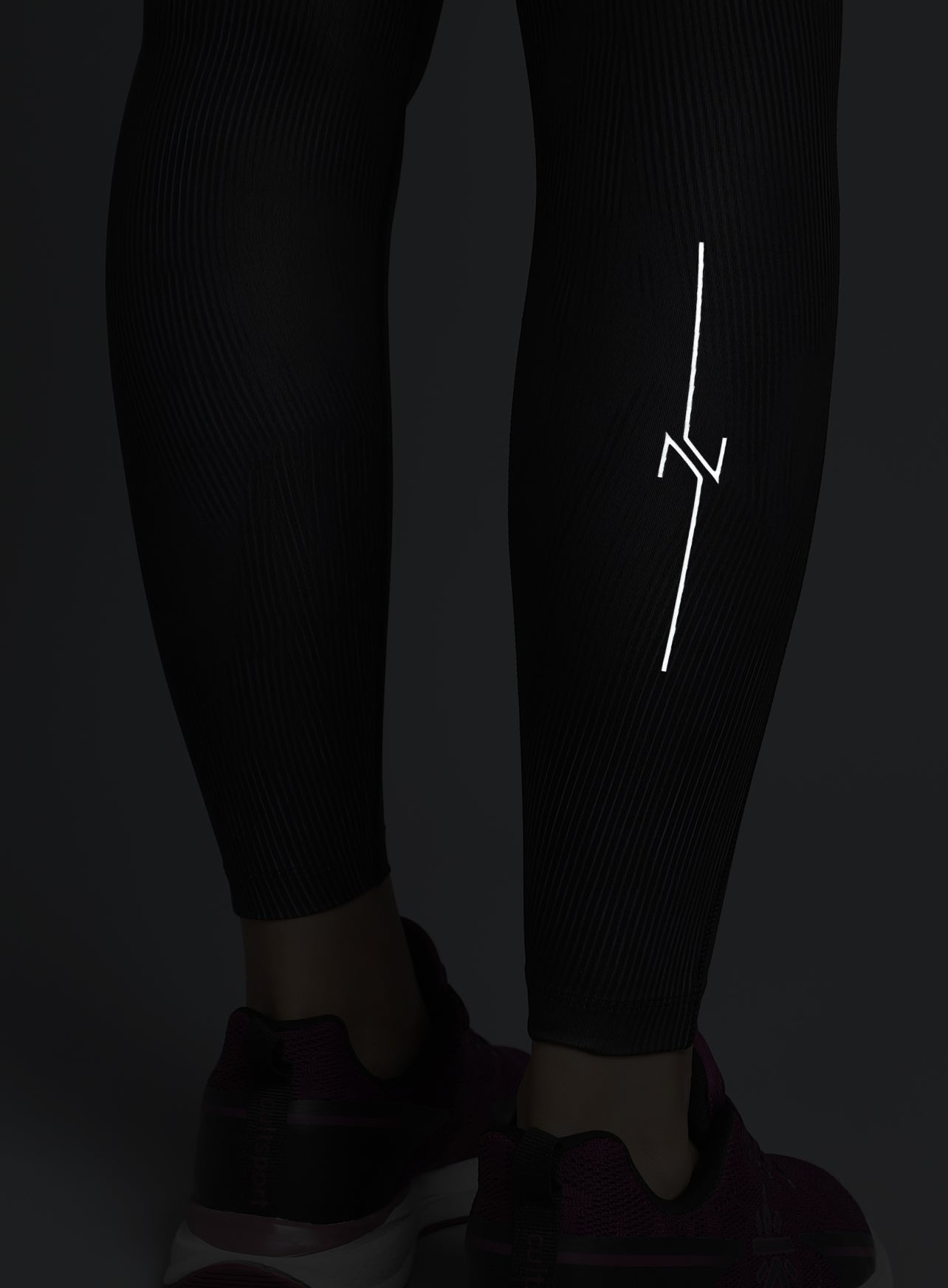 Women's Black Urban Camo Running COMFlex Tights