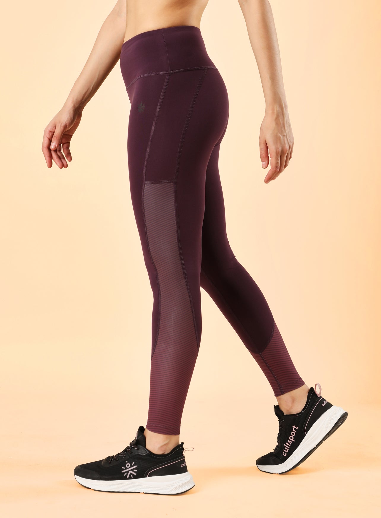 Women's Plum Energy Print Sculpted COMFlex Tights
