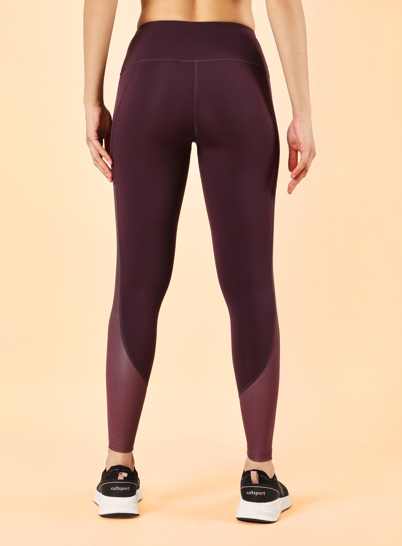 Women's Plum Energy Print Sculpted COMFlex Tights