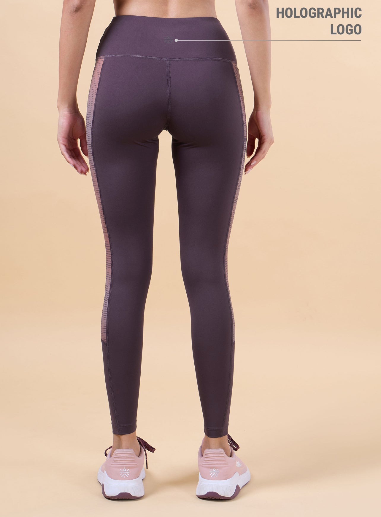 Women's Plum Energy Map Printed COMFlex Tights