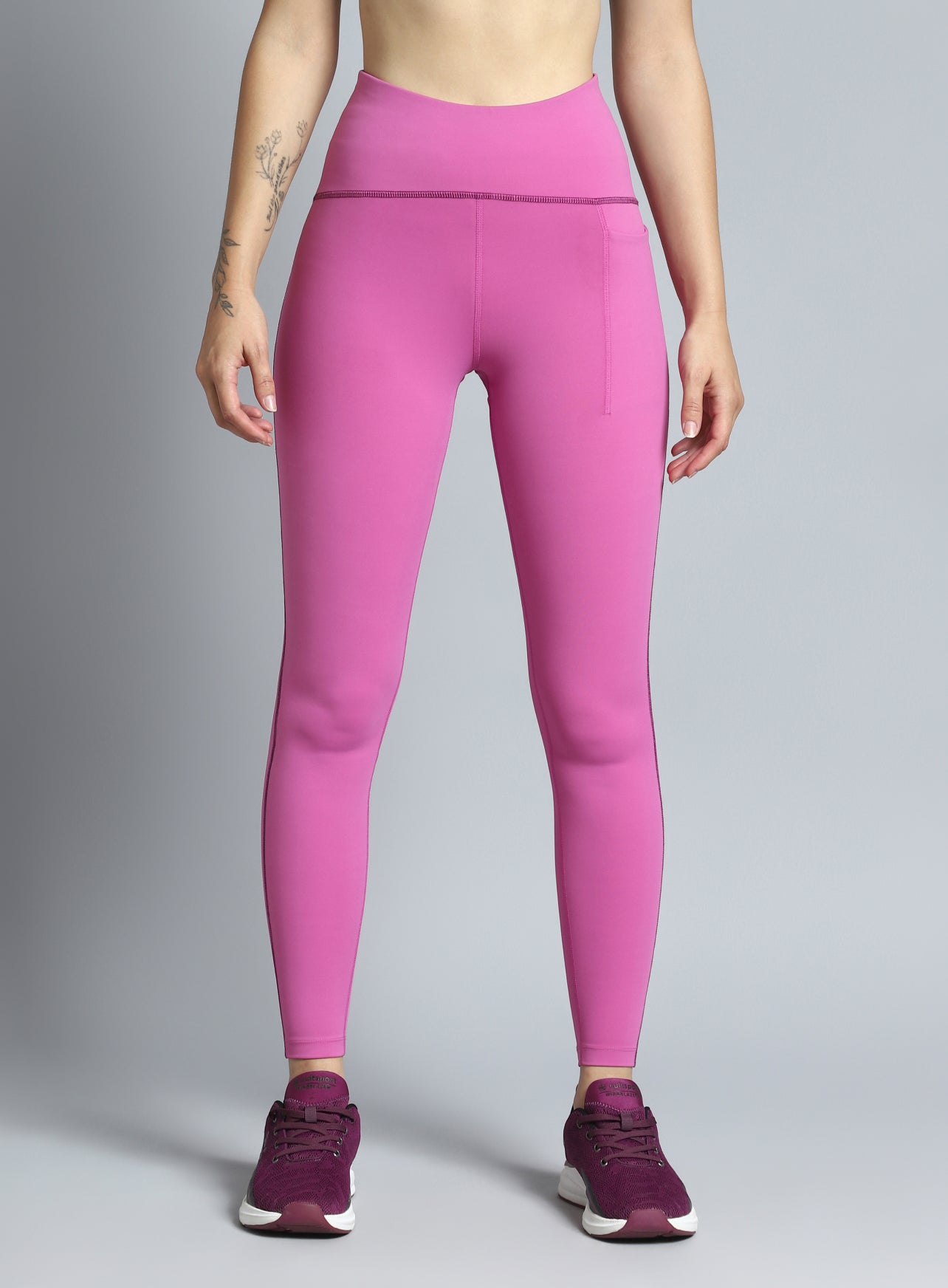 Women's Pink Training Sculpted COMFlex Tights