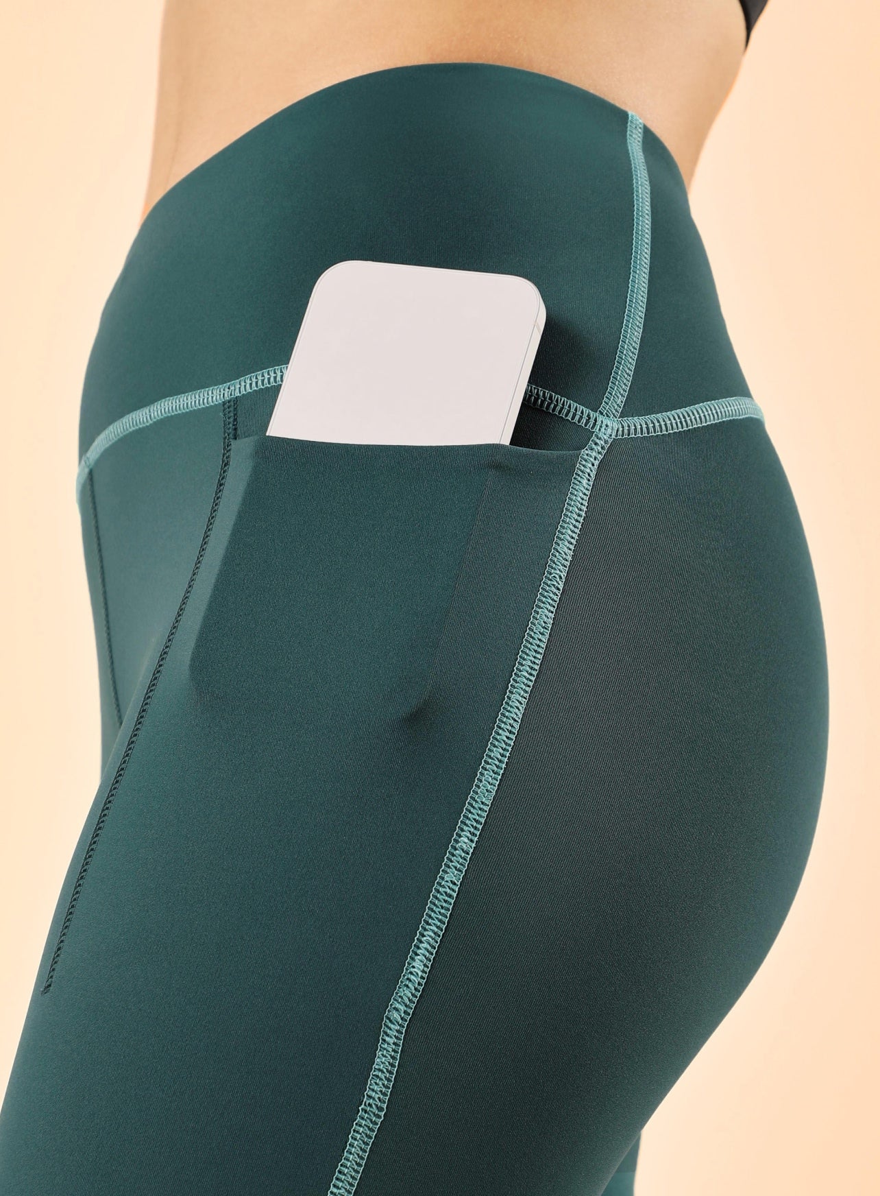 Women's Teal Training Sculpted COMFlex Tights