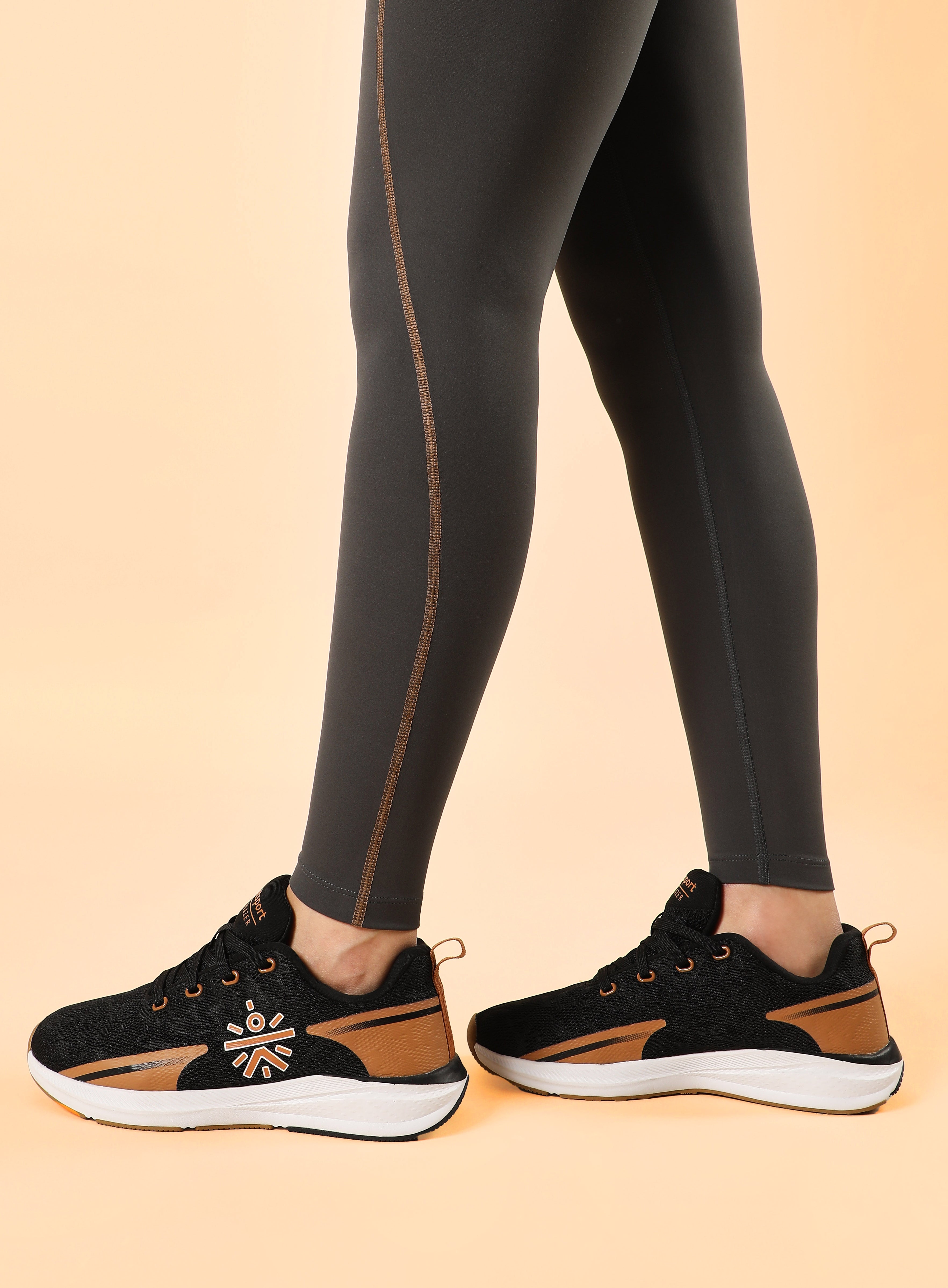 Women's Drak Grey Training Elevate Sculpt COMFlex Tights