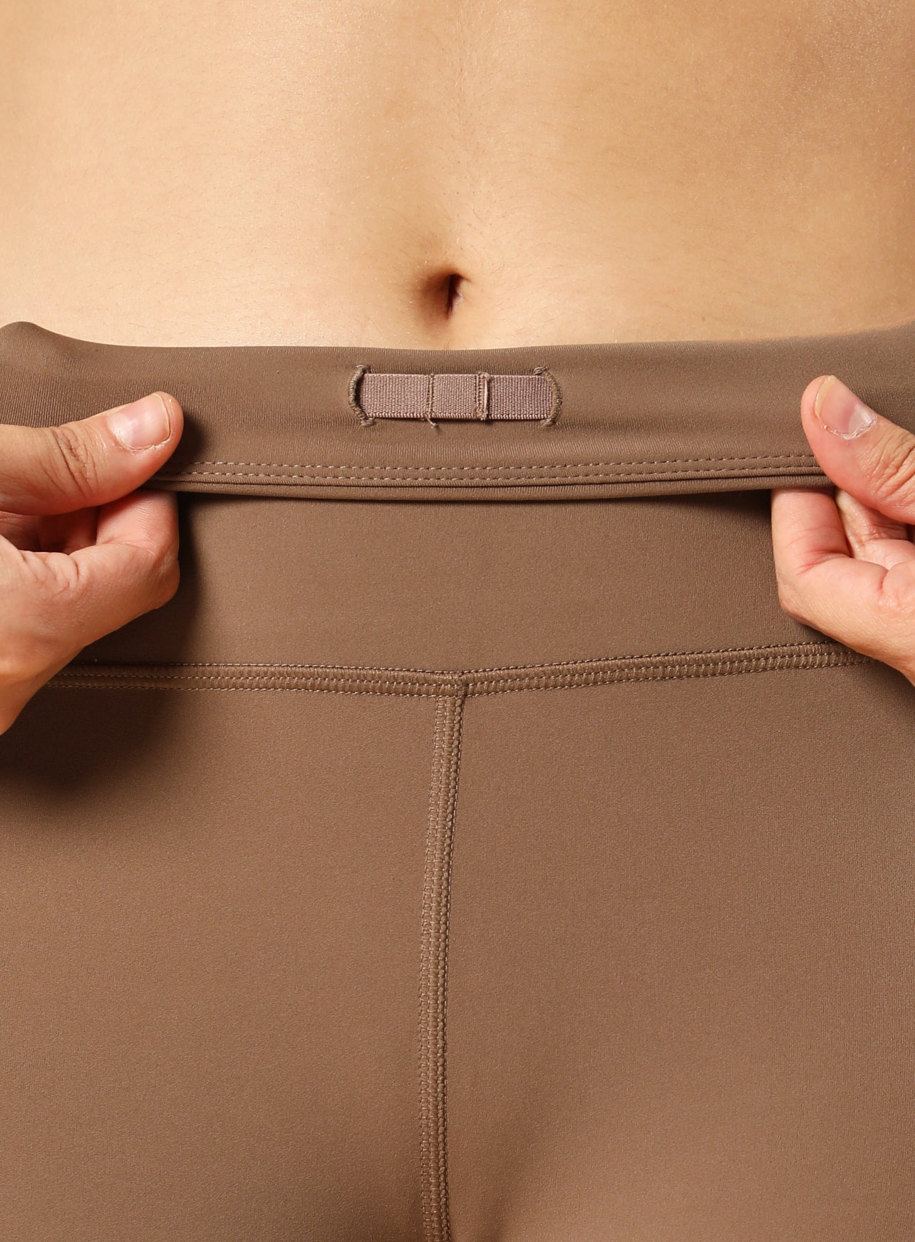 Women's Beige Train In Workout COMFlex Tights