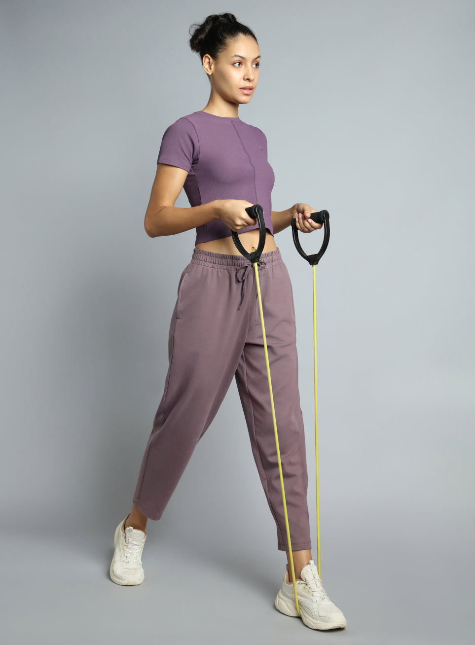 Women's Pink Traveller Tapered Fit Trackpants