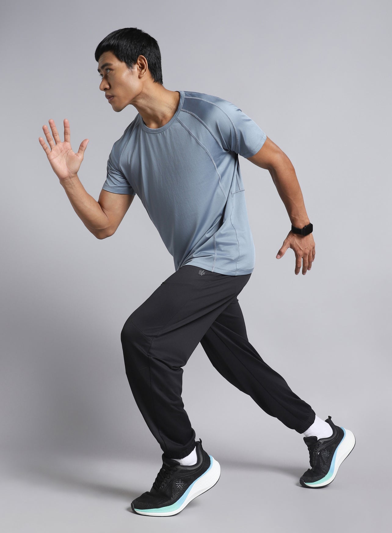 Men's Black Runner's Pro Joggers