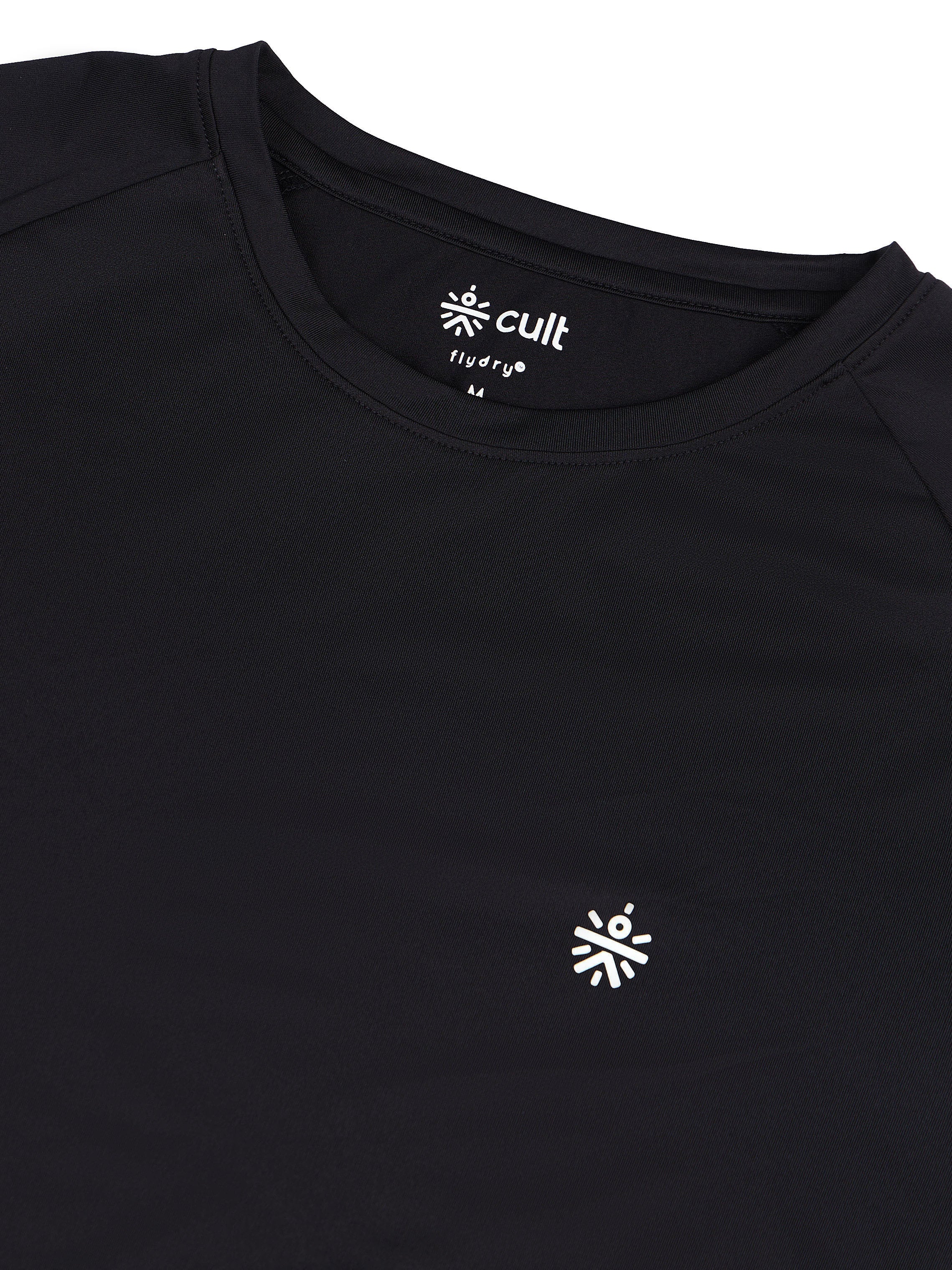 Men's Runner's Black Essential T-shirt