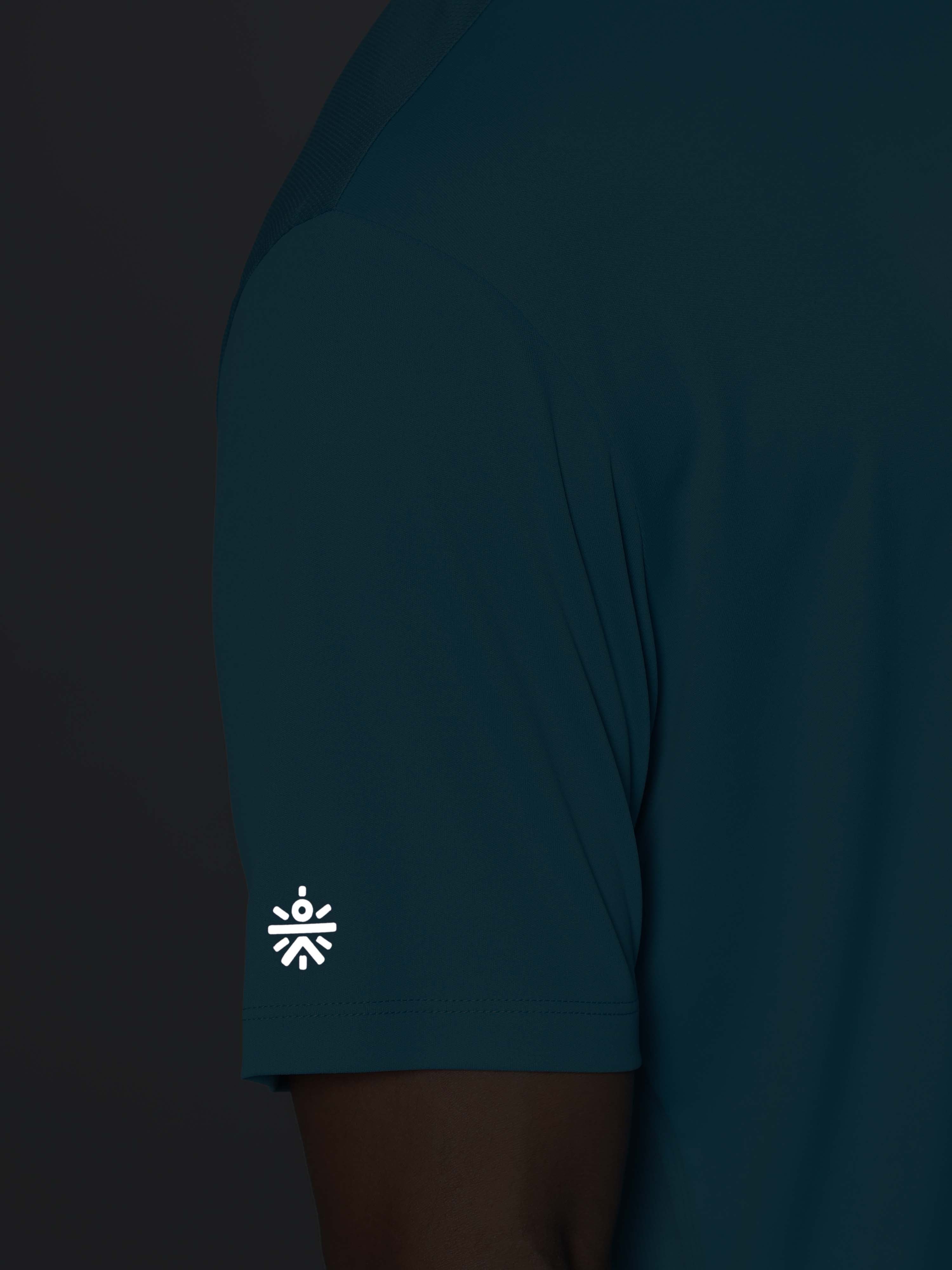 Men's Runner's Blue Essential T-shirt