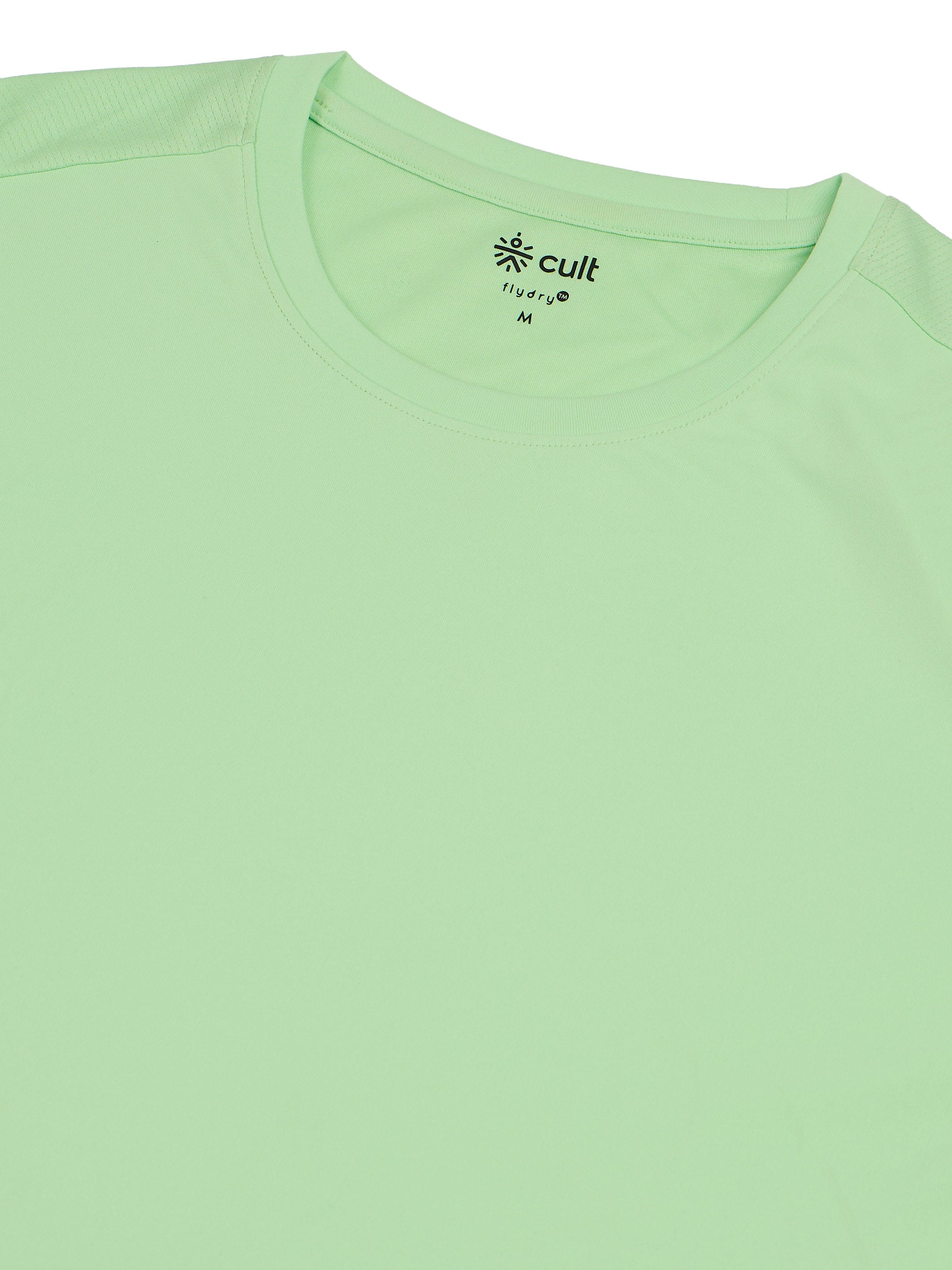 Men's Runner's Green Essential T-shirt