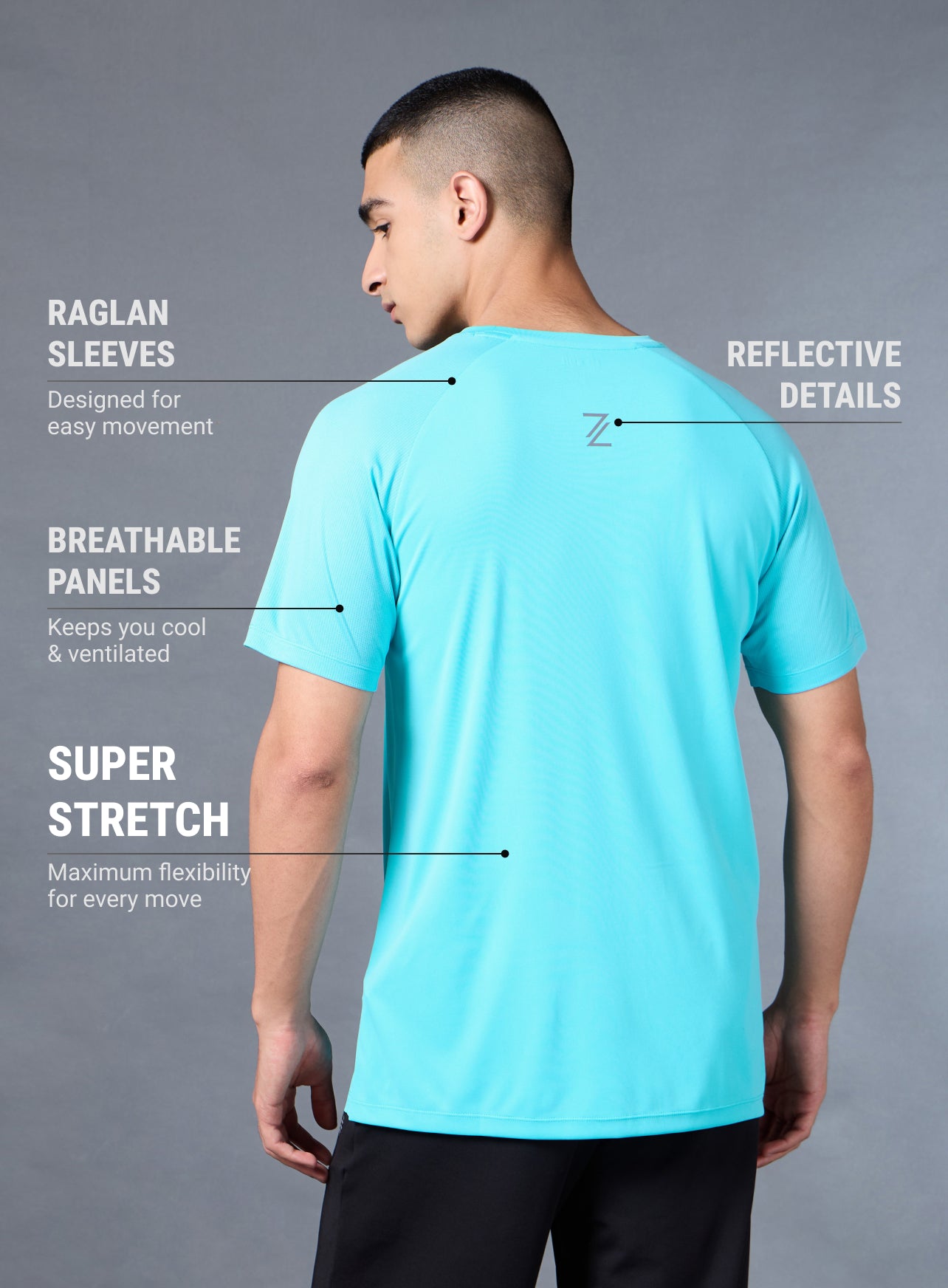 Men's Aqua Run Elevate T-shirt