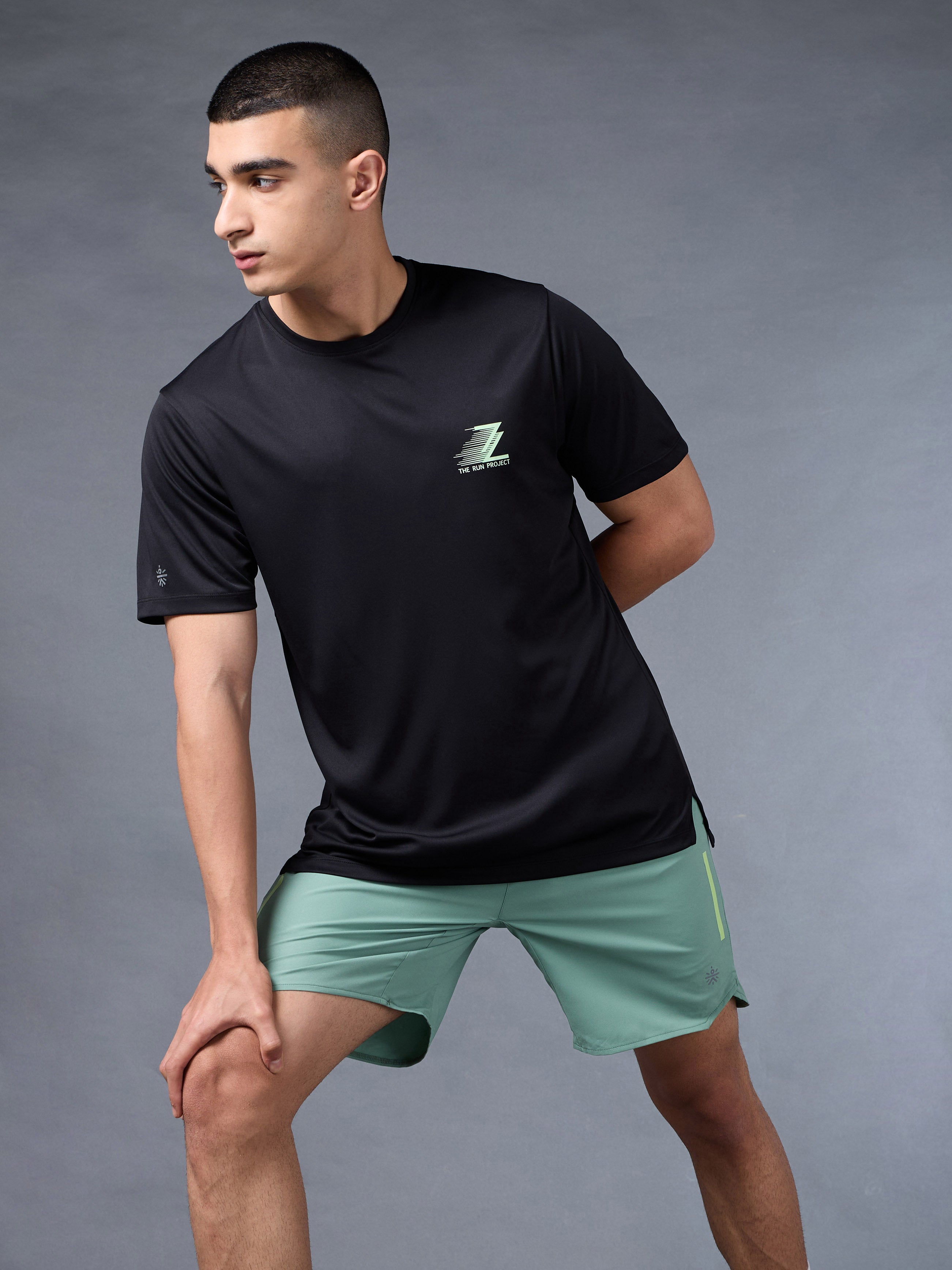 Men's Black Runner's Escape T-shirt